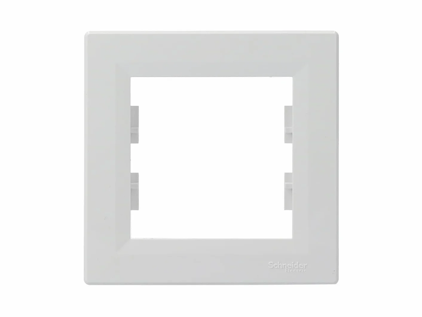Schneider Electric Asfora Cadre simple prise interrupteur Blanc