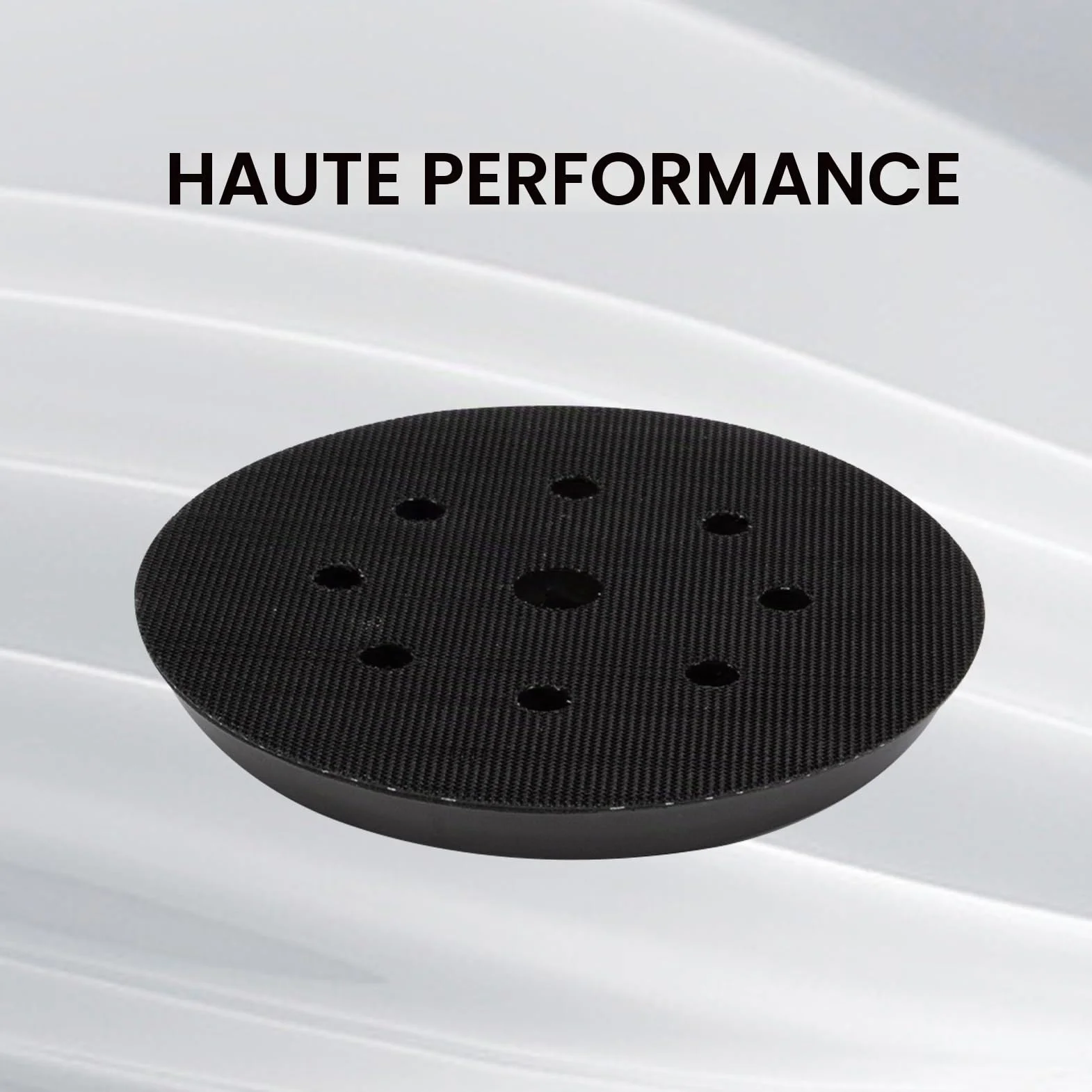 Plaque de ponçage perforé 125 mm pour Metabo SXE 325 Intec 425 Turbotec 631220000