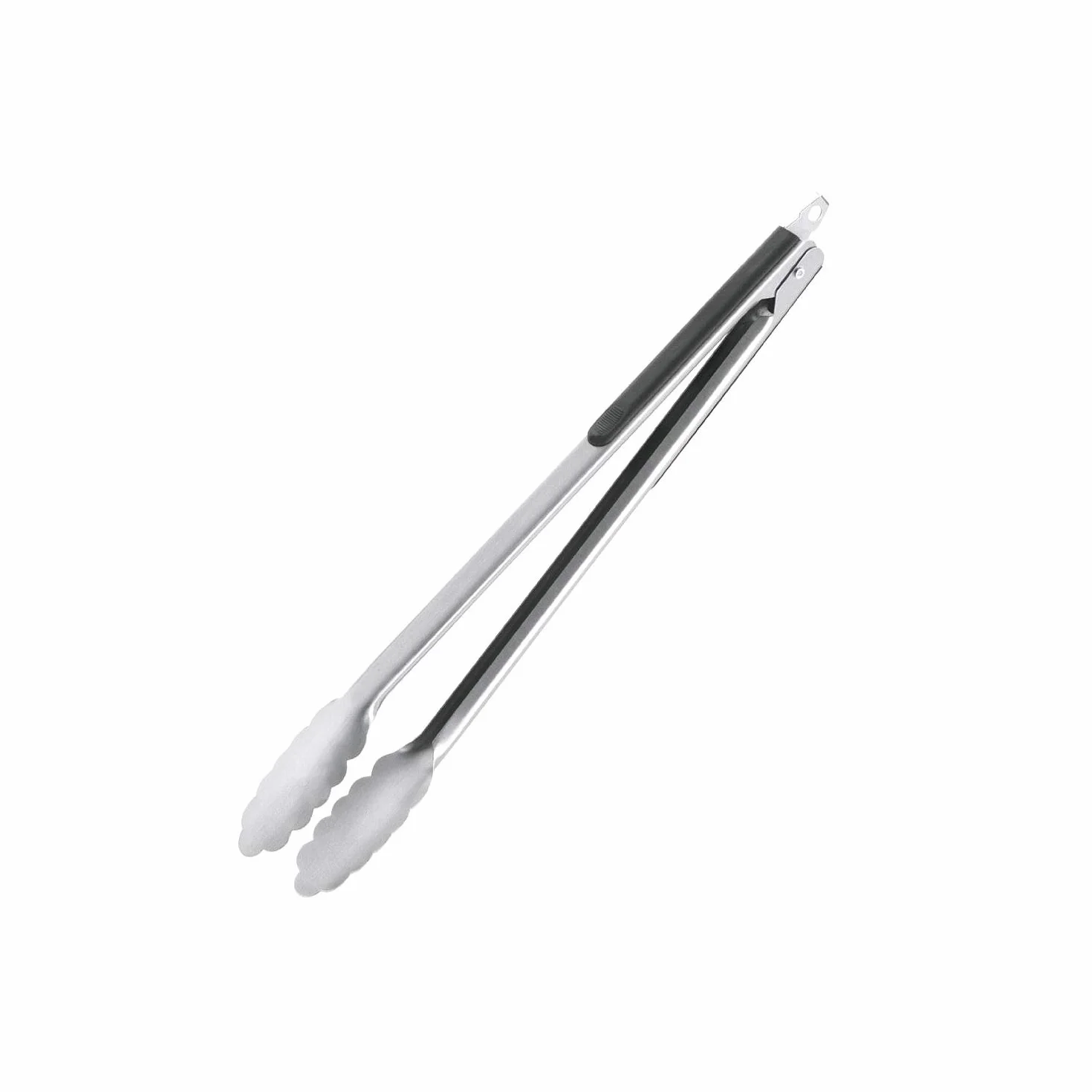 Westmark Pince à Barbecue, Acier inoxydable/plastique, Longueur : 37,7 cm, Classic Spezial, Argenté/noir, 15162270