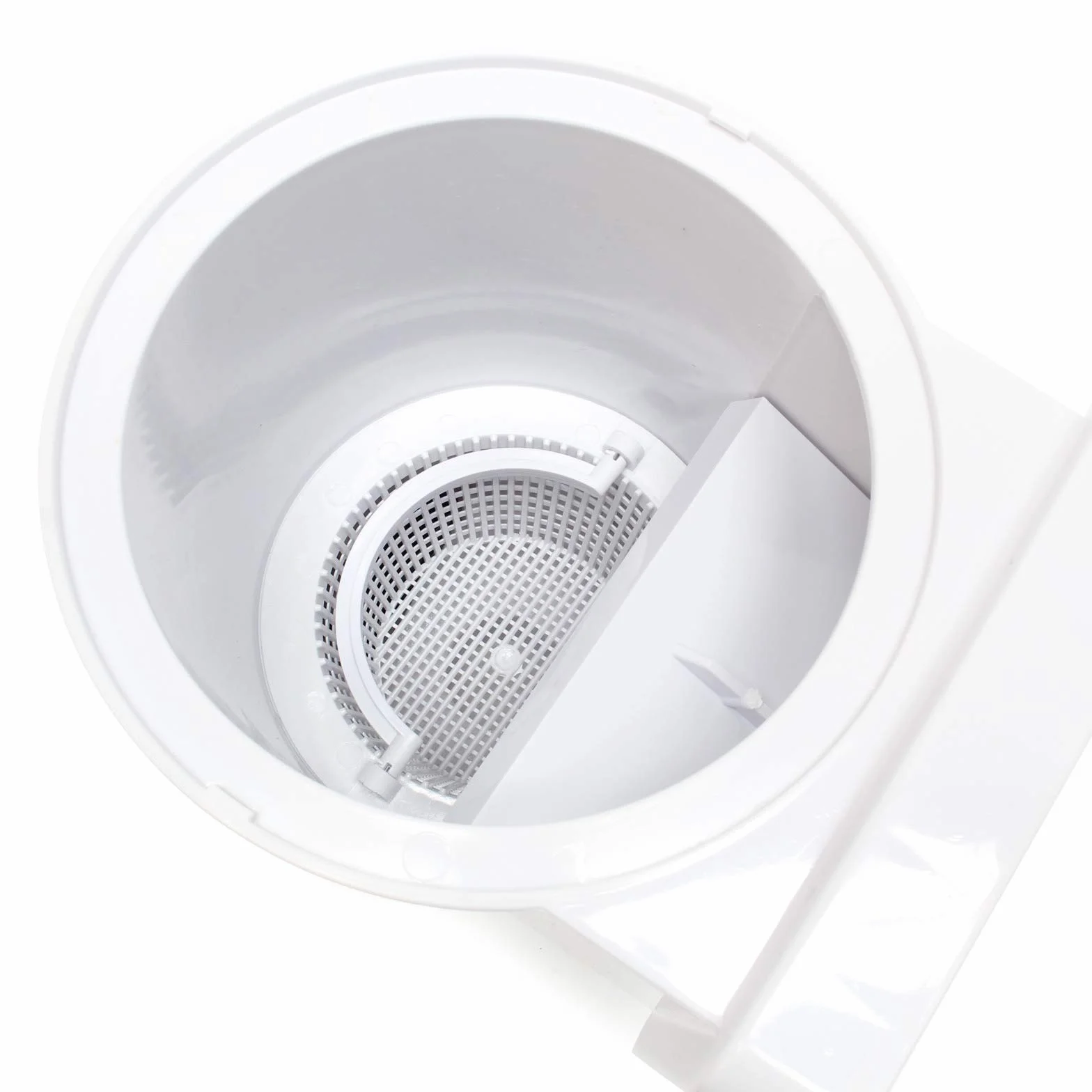 Kit Écumeur de Surface et Buse d'Entrée pour Piscine Wiltec – Skimmer Intégré avec Grand Panier