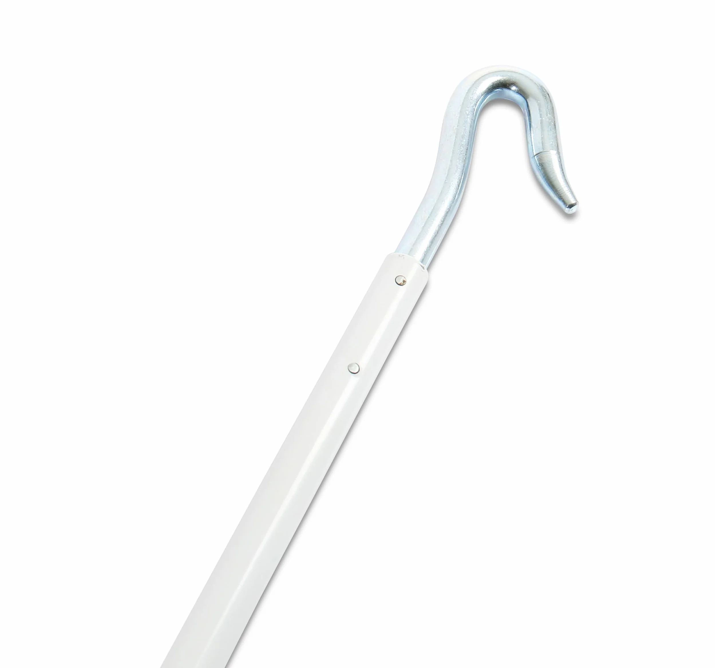 Manivelle et poignée pour volet roulant manuel - Longueur totale 1510 mm - Laqué blanc - Kit complet
