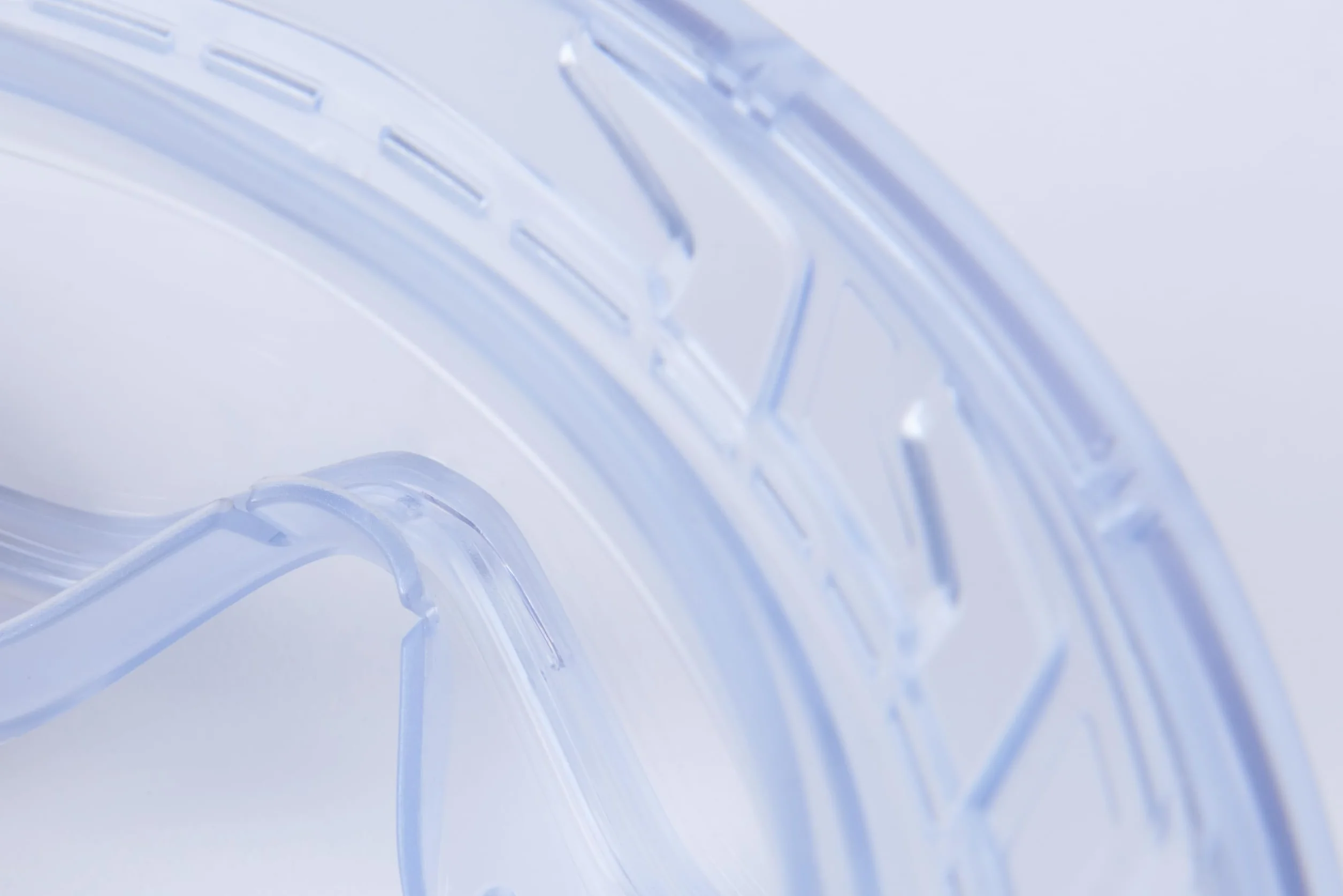 3M GoggleGear série 3000 lunettes-masques de protection joint PVC optique AF transparente Scotchgard sangle toile Premium GG3101-SGAF EU