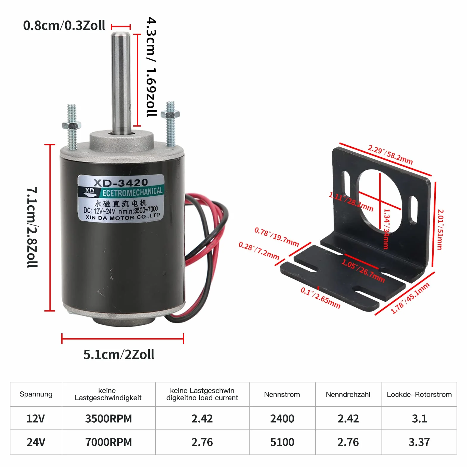 Mini 12V/24V Dauermagnet Motor DC Reversibel Hohe Geschwindigkeit Geräuscharmer Permanentmagnet Motor DIY Generator