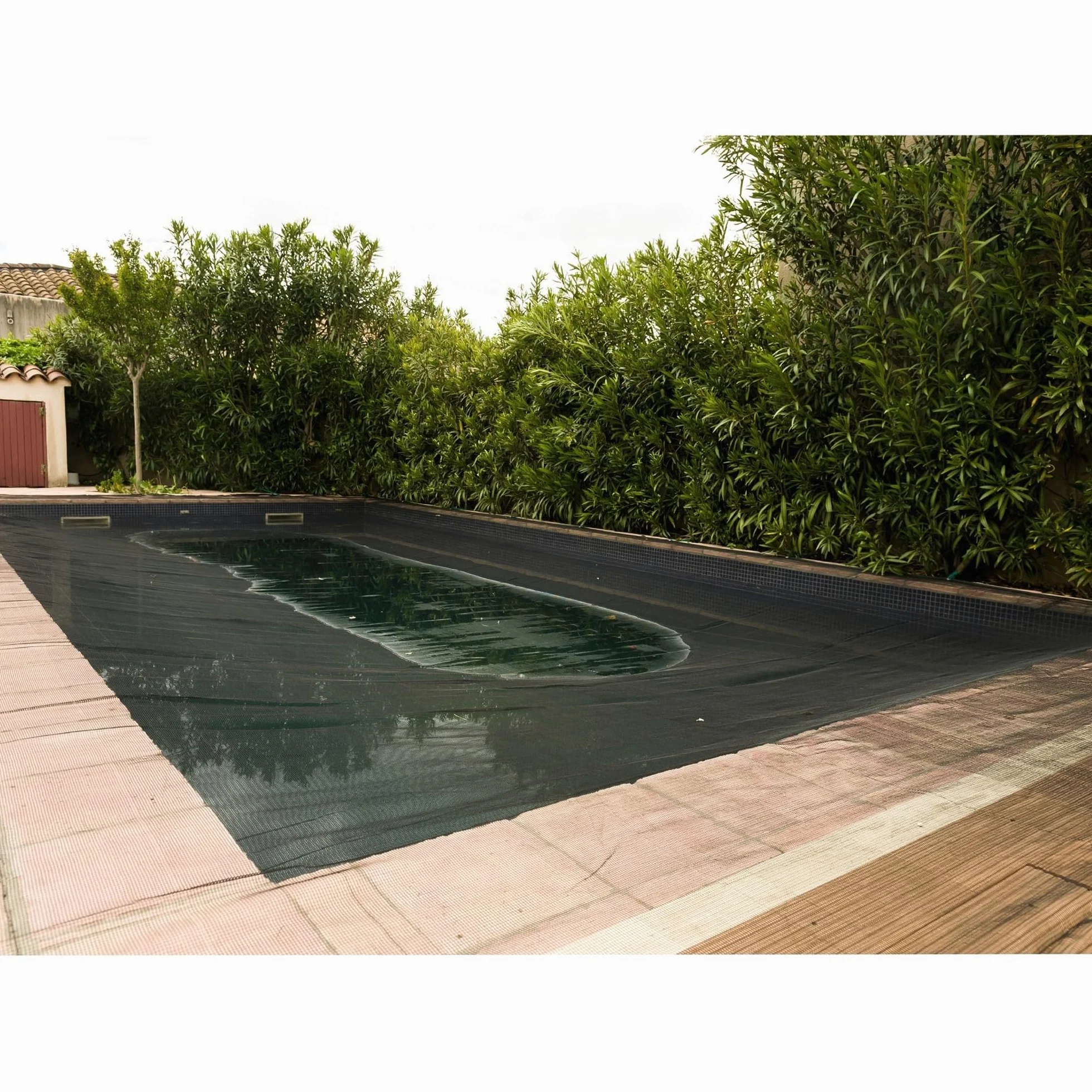 WERKA PRO Filet de Protection Piscine 100g/m2 4 x 7 m, Gris