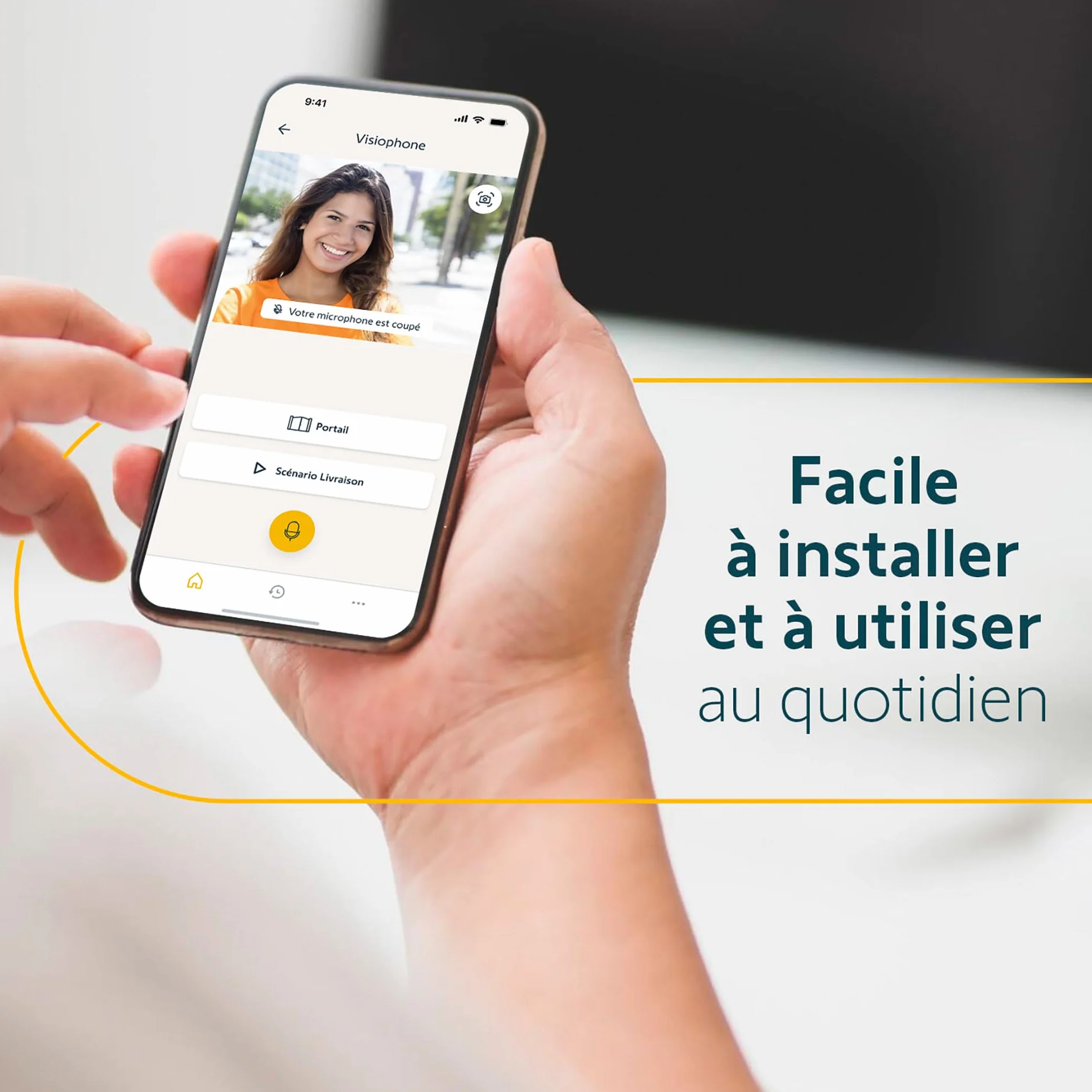 Somfy Module de connectivité pour visiophones Compatible V350 V500 V500 PRO io