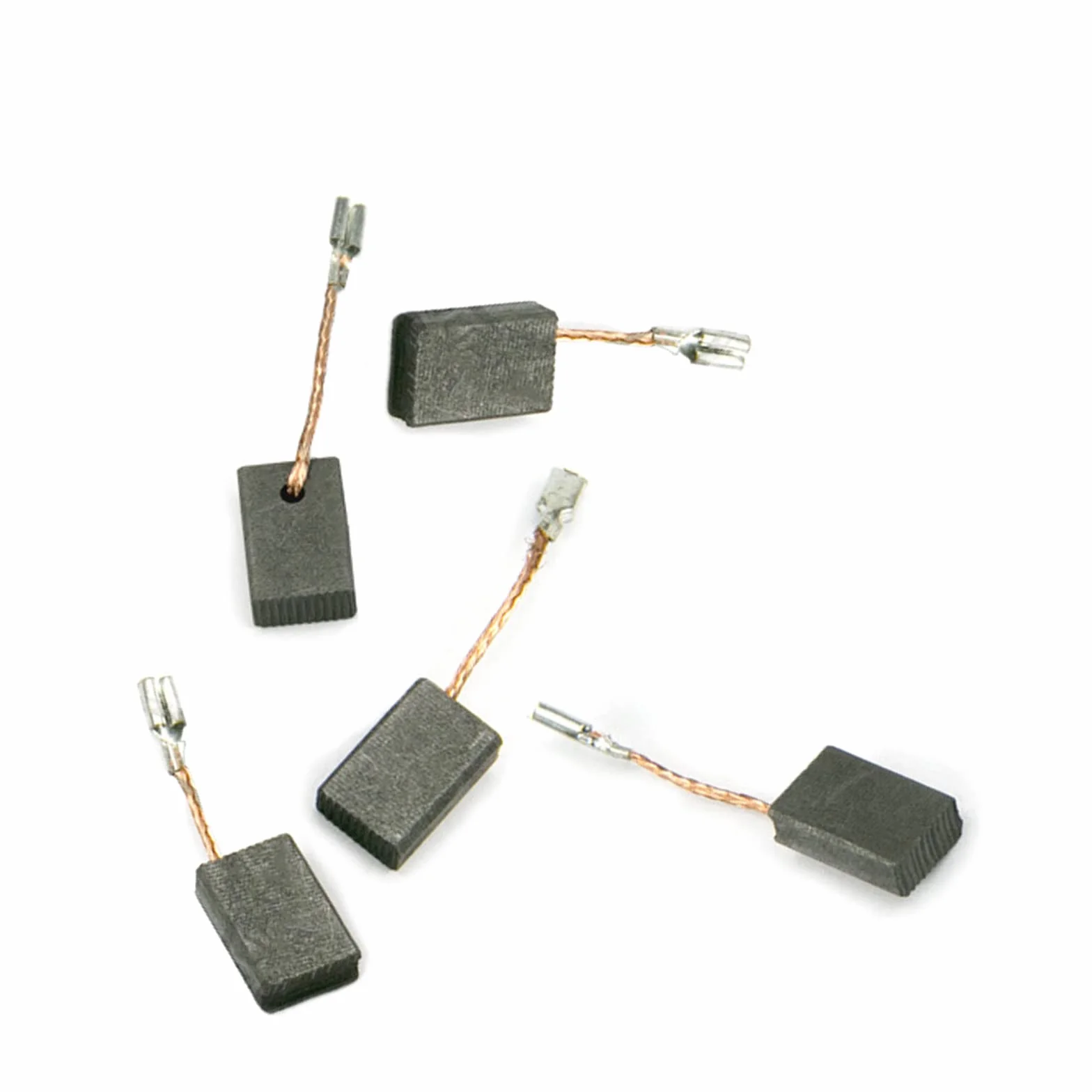 Lot de 10 burch en carbone pour outils Bosch GWS14-150 5 x 10 x 17 mm