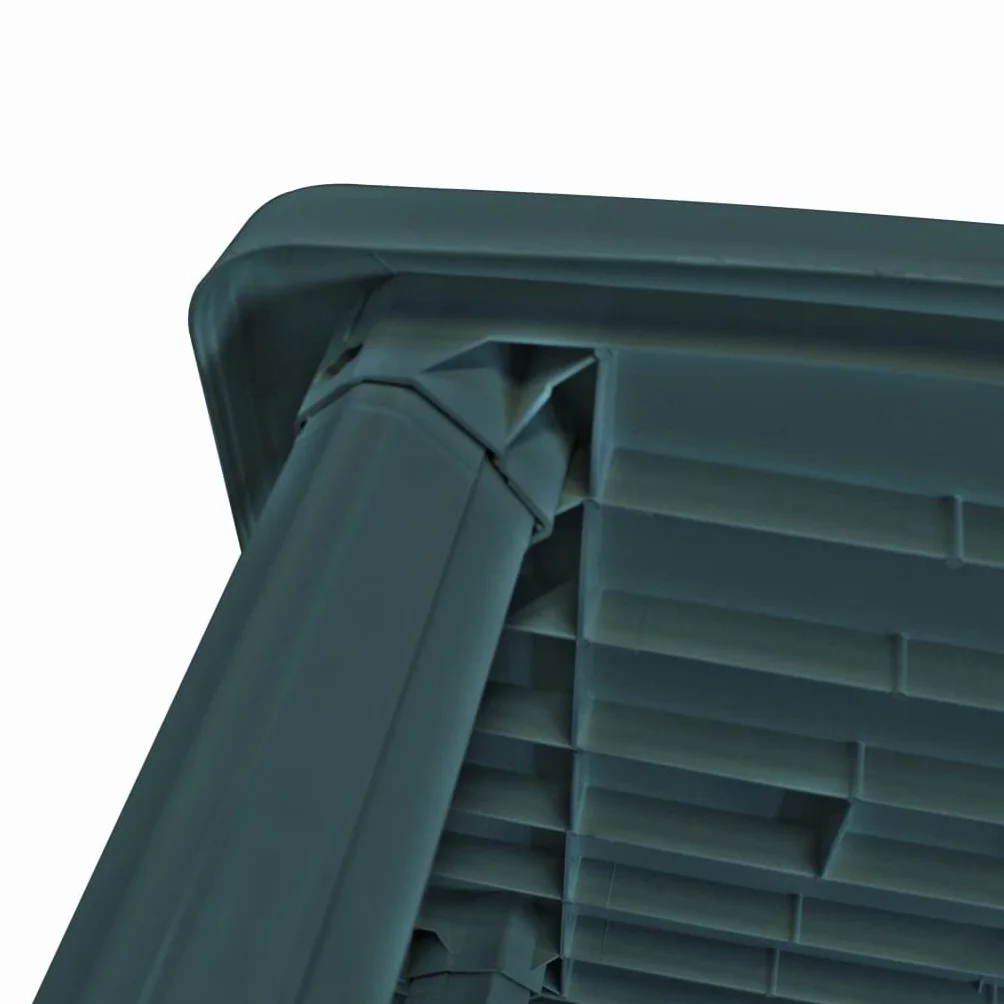 vidaXL Table de Jardin Plastique Extérieure Terrasse