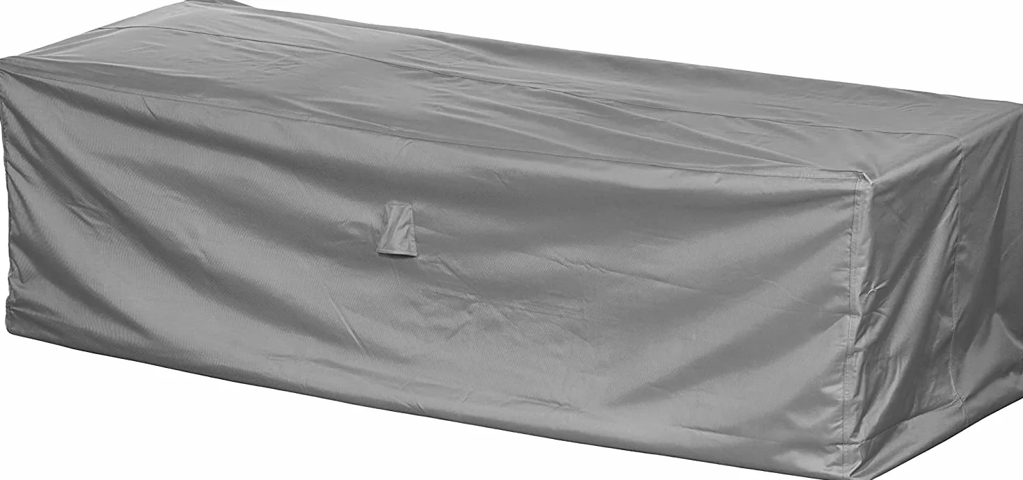 Housse de protection pour canapé de jardin 220 x 90 x 80 cm polyester Oxford 600D gris