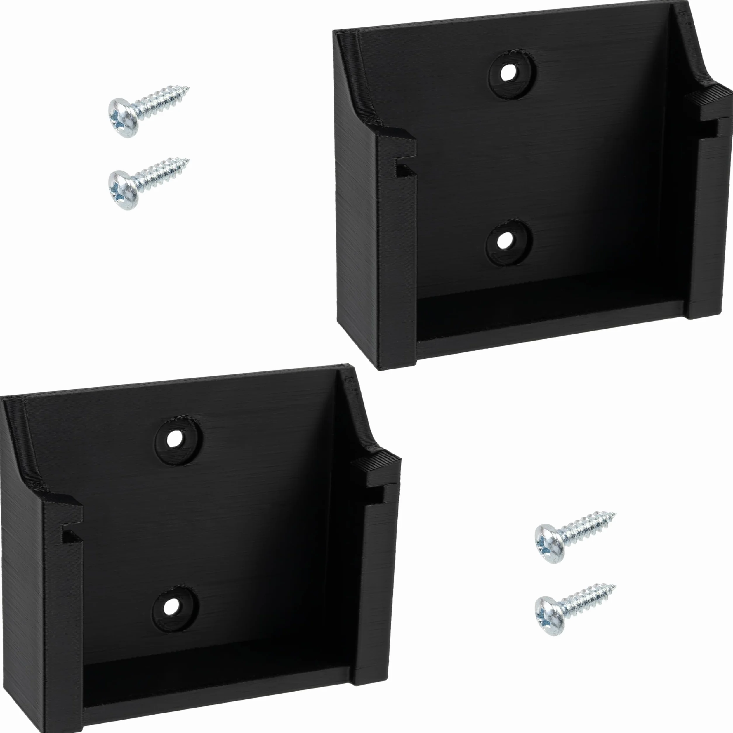 AERZETIX Lot de 2 supports muraux pour batteries Hikoki 18V-36V en plastique ABS