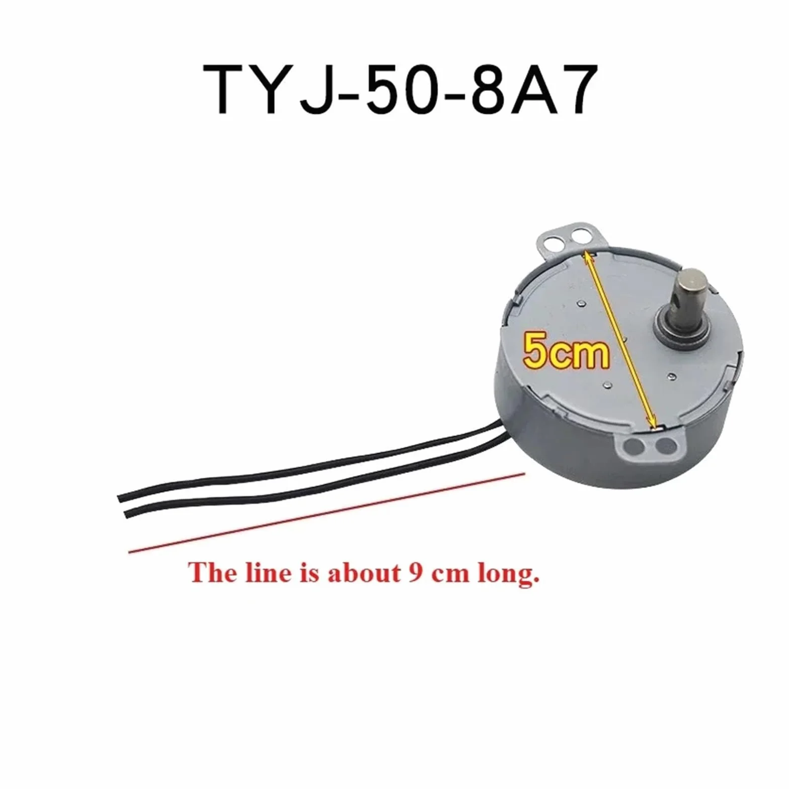 Moteur synchrone à aimant permanent TYJ50-8A7 4W 4-5 tr/min 220-240V CA