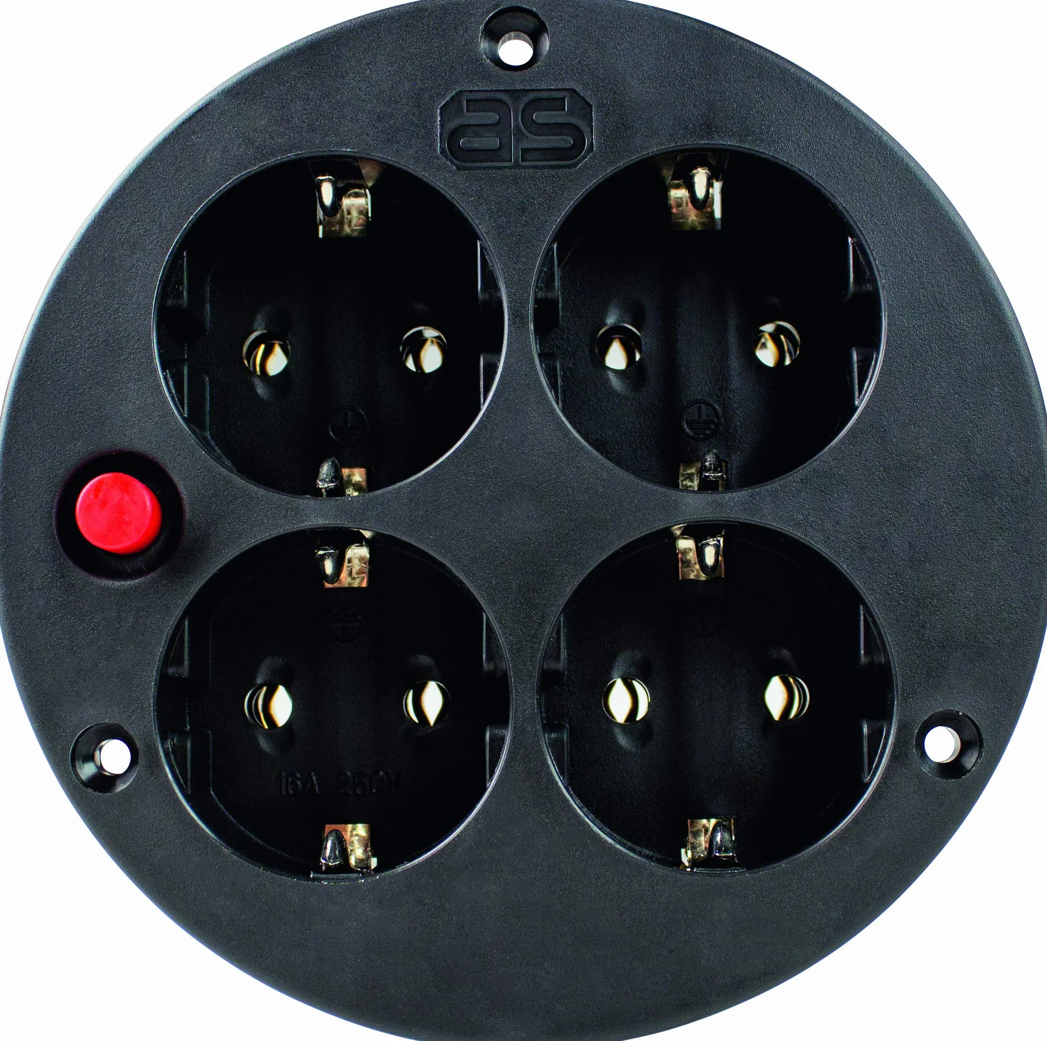 Schwabe insert de prises pour enrouleur de câble 4 prises IP20 230 V 16 A