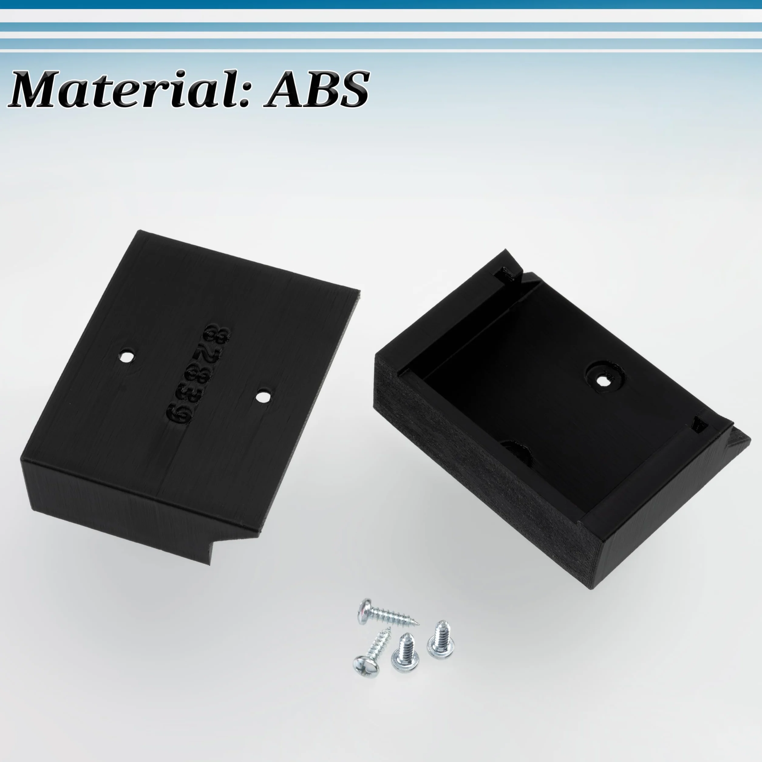 AERZETIX Lot de 2 supports muraux pour batteries Hikoki 18V-36V en plastique ABS