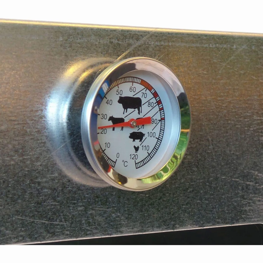 2L Home&Garden Rookoven xl Argent