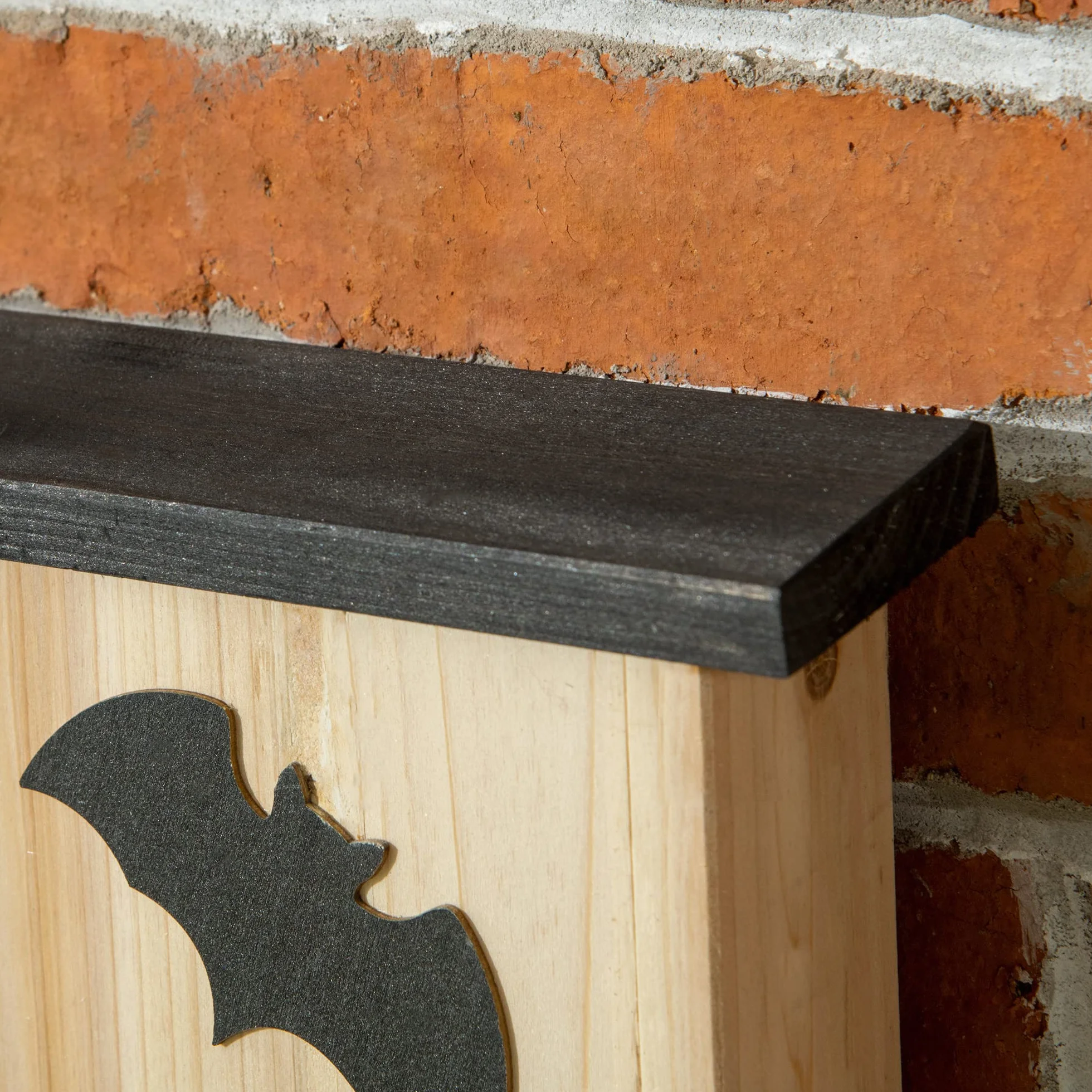 PawHut Nichoirs pour chauve-souris Bois de sapin 25 x 6 x 37,5 cm Naturel