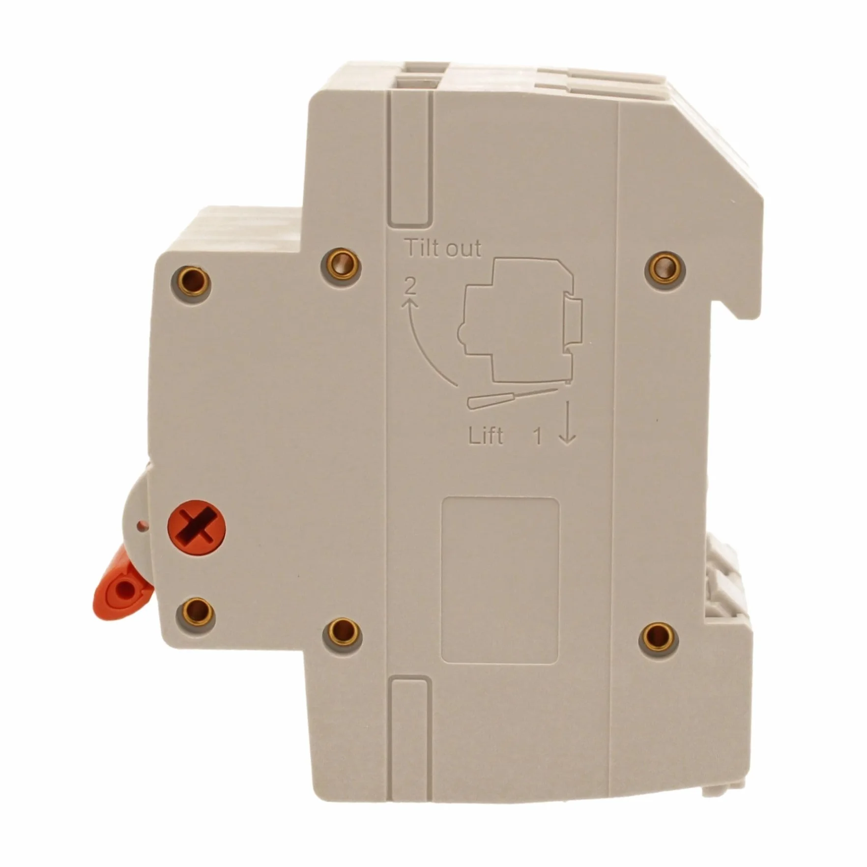 Disjoncteur modulaire 40A 2P bipolaire 2 modules DIN 220V AC IP20 IEC60947-3