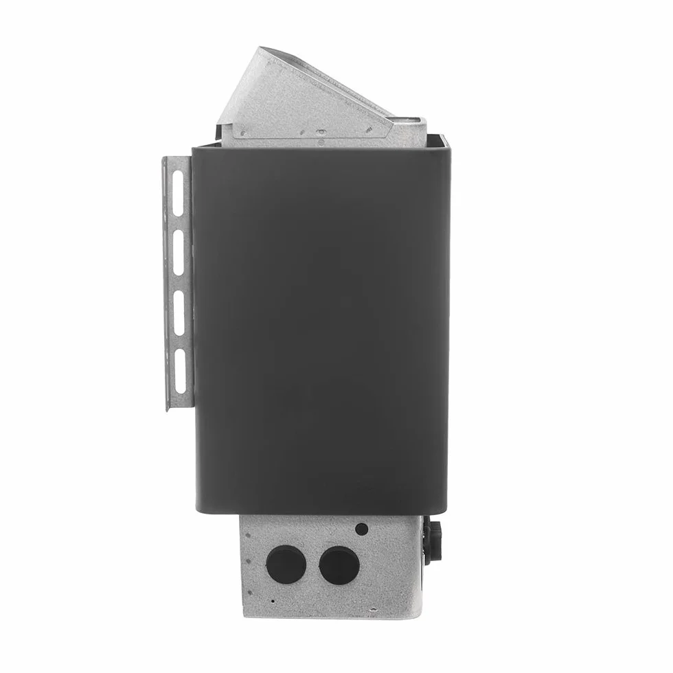 Sauna Poêle Électrique HELO CUP Graphite 4.5-9.0 kW 230V 400V avec Unité de Contrôle Intégrée