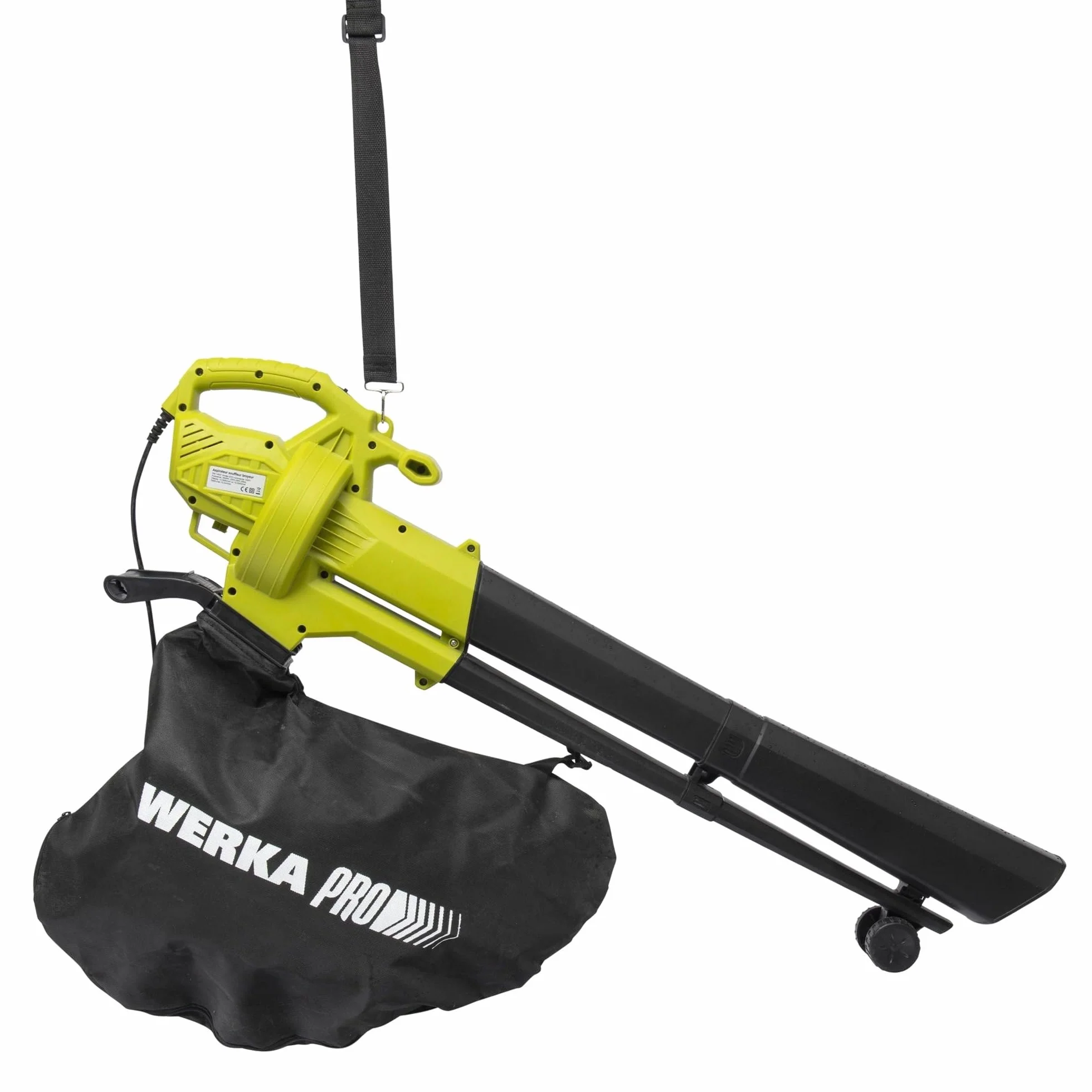 WERKA PRO Aspirateur souffleur broyeur 3500W