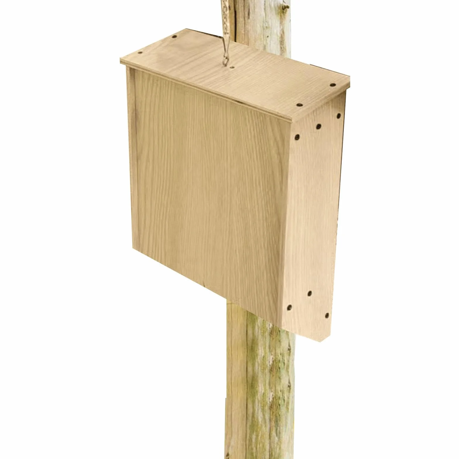 Nichoirs À Chauves Souris, Grand Abri pour L'extérieur, Maison Chauve-Souris en Bois Suspendue avec Supports