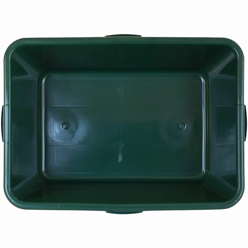 Bac à gibier, bac à Nourriture, bac à mortier, bac en Plastique, bac à Eau, réservoir d'eau, 65 L / 90 L, Vert, Multi bac Petigi
