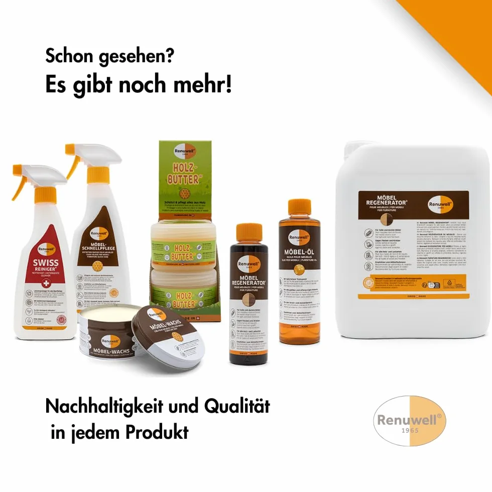 Massivum Renuwell Régénérateur meubles 500 ml Bois Naturel