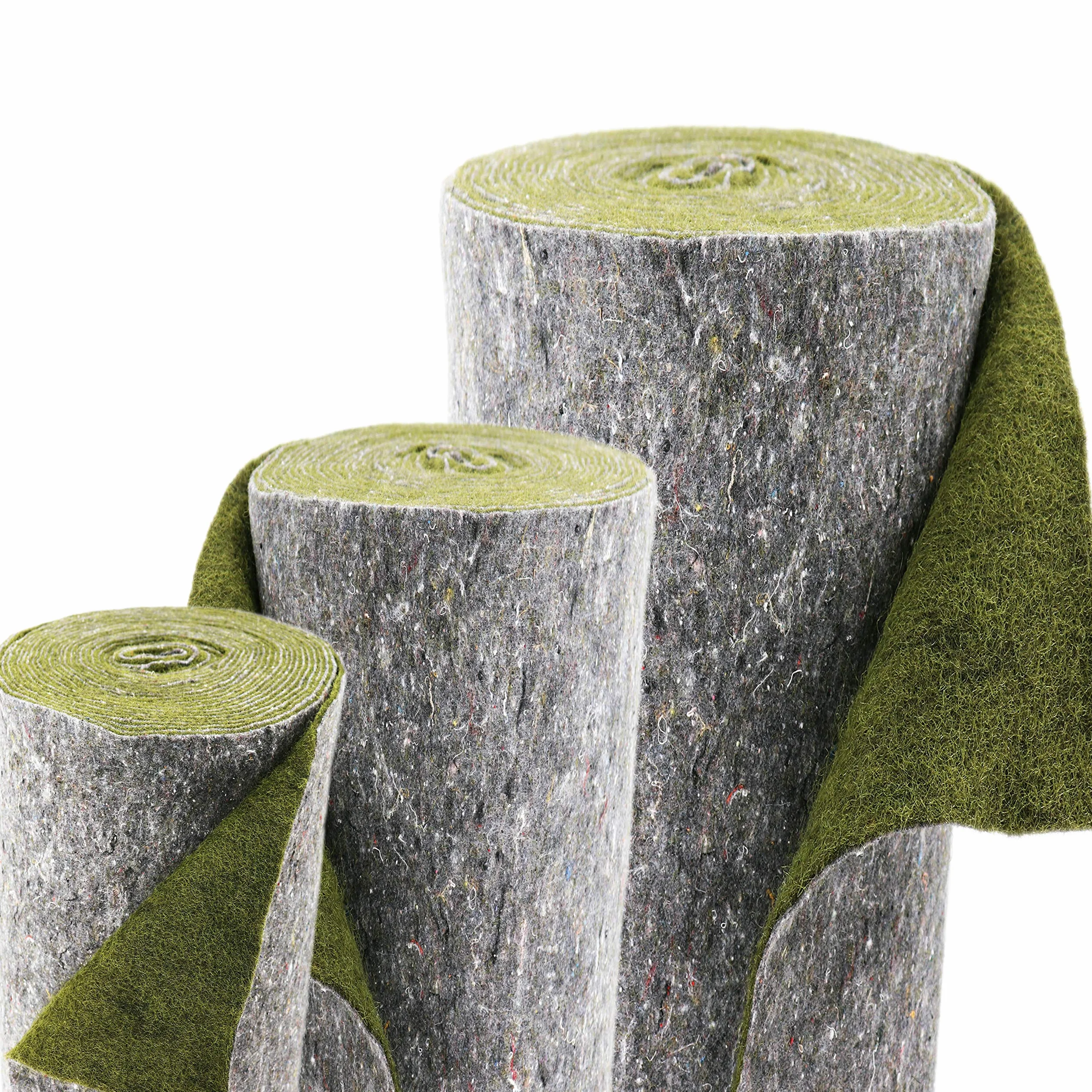 5 m x 0,5 m tapis de rivage tapis de remblai vert tapis de bord de bassin pour le revêtement de bassin