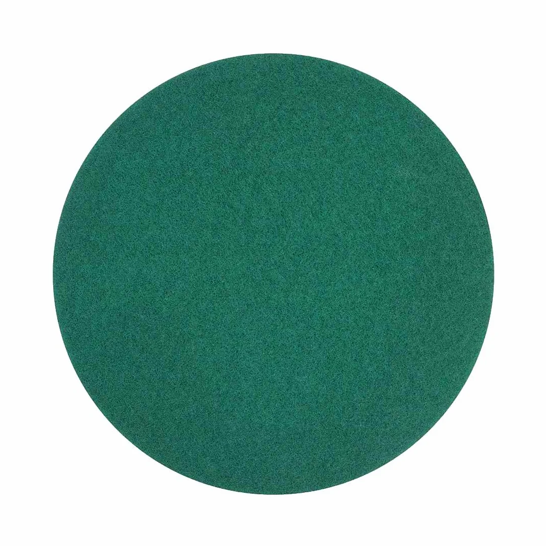Disques Superpad 406 mm Vert Polyester Lot de 5 pour Monobrosses