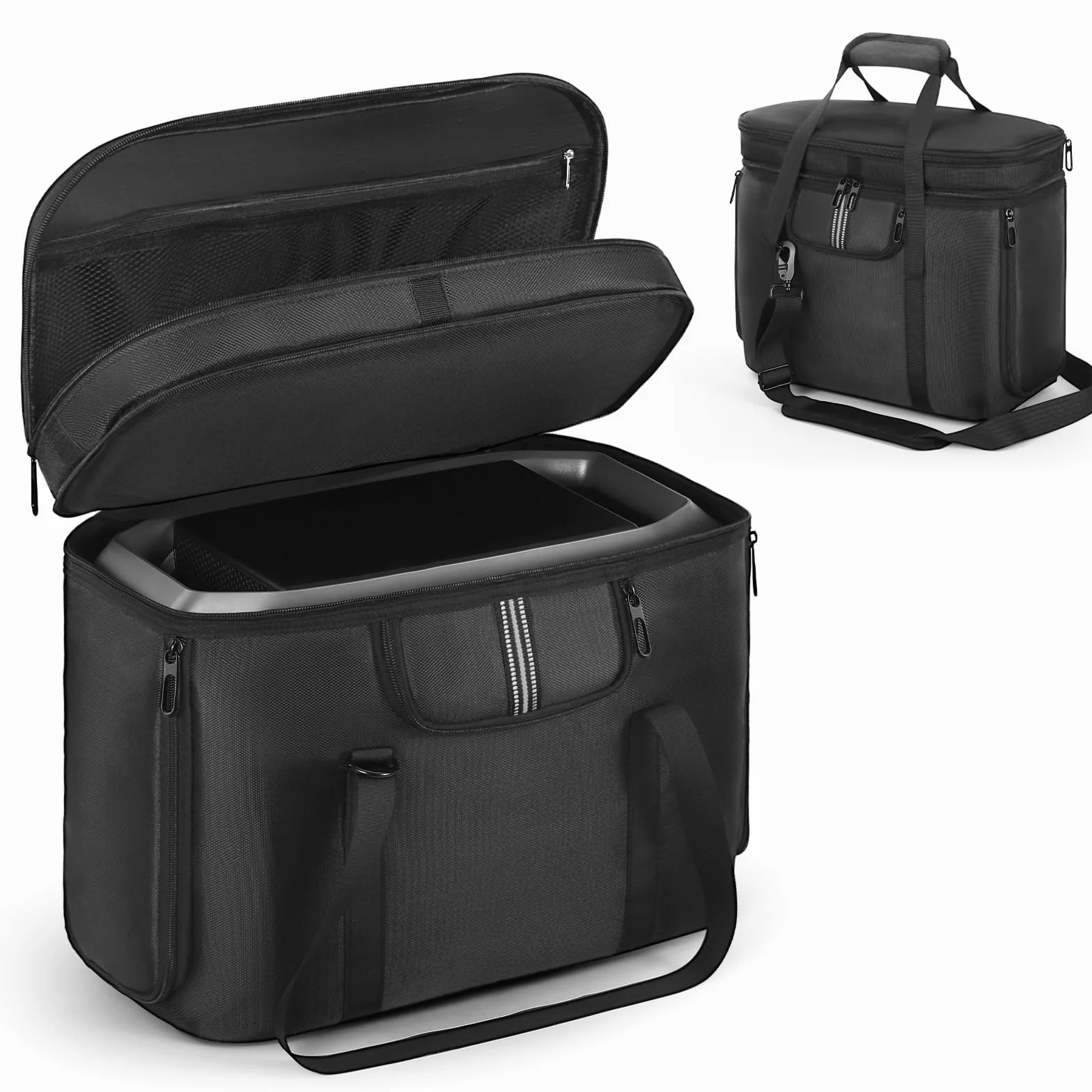 Sac de Transport Compatible ECOFLOW Delta 3 Plus Centrale Électrique Portable, Sac de Rangement pour Delta 2 Générateur Solaire