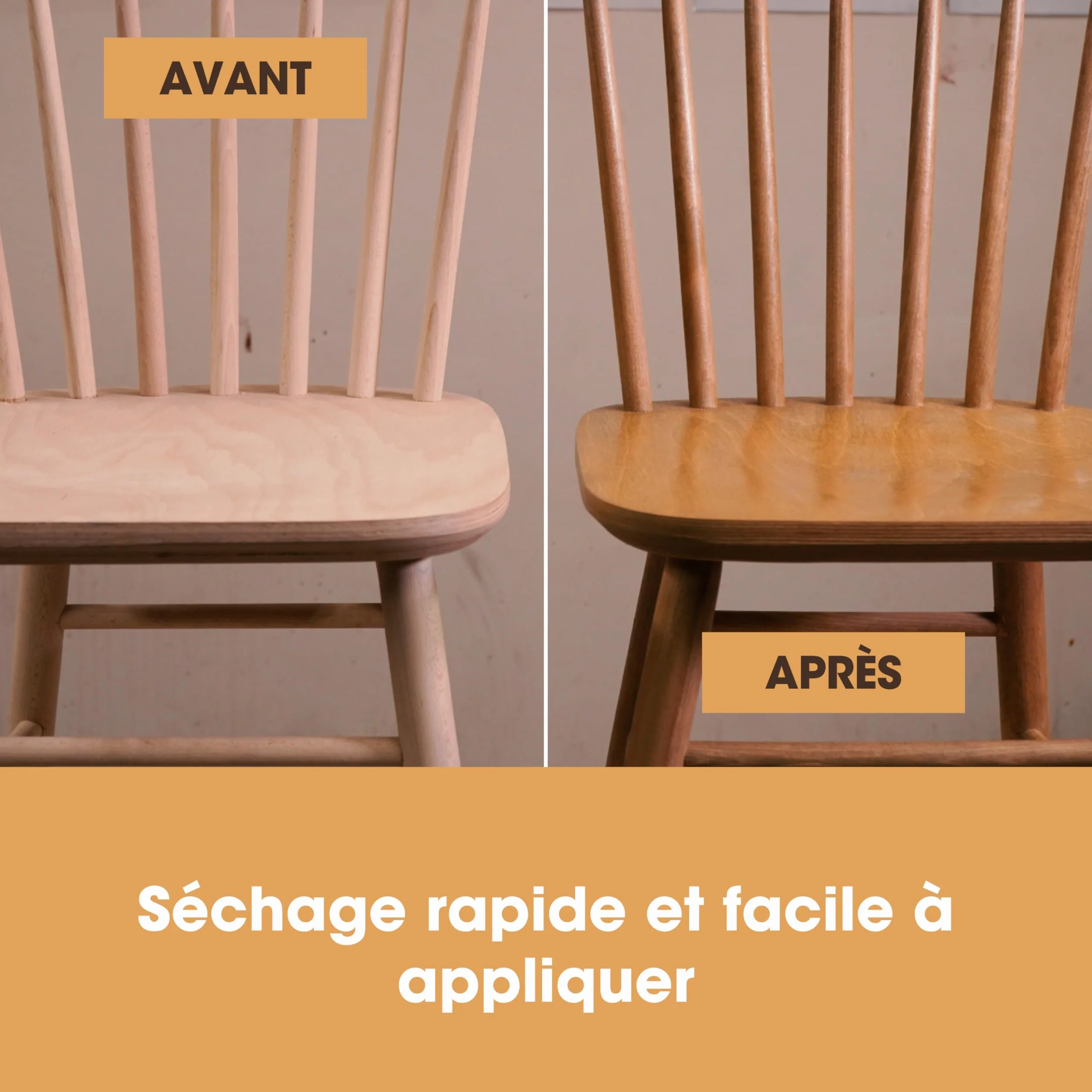 Teinte à Bois Furniture Clinic Chêne foncé Séchage Rapide Haute Concentration Base d'Eau 250ml