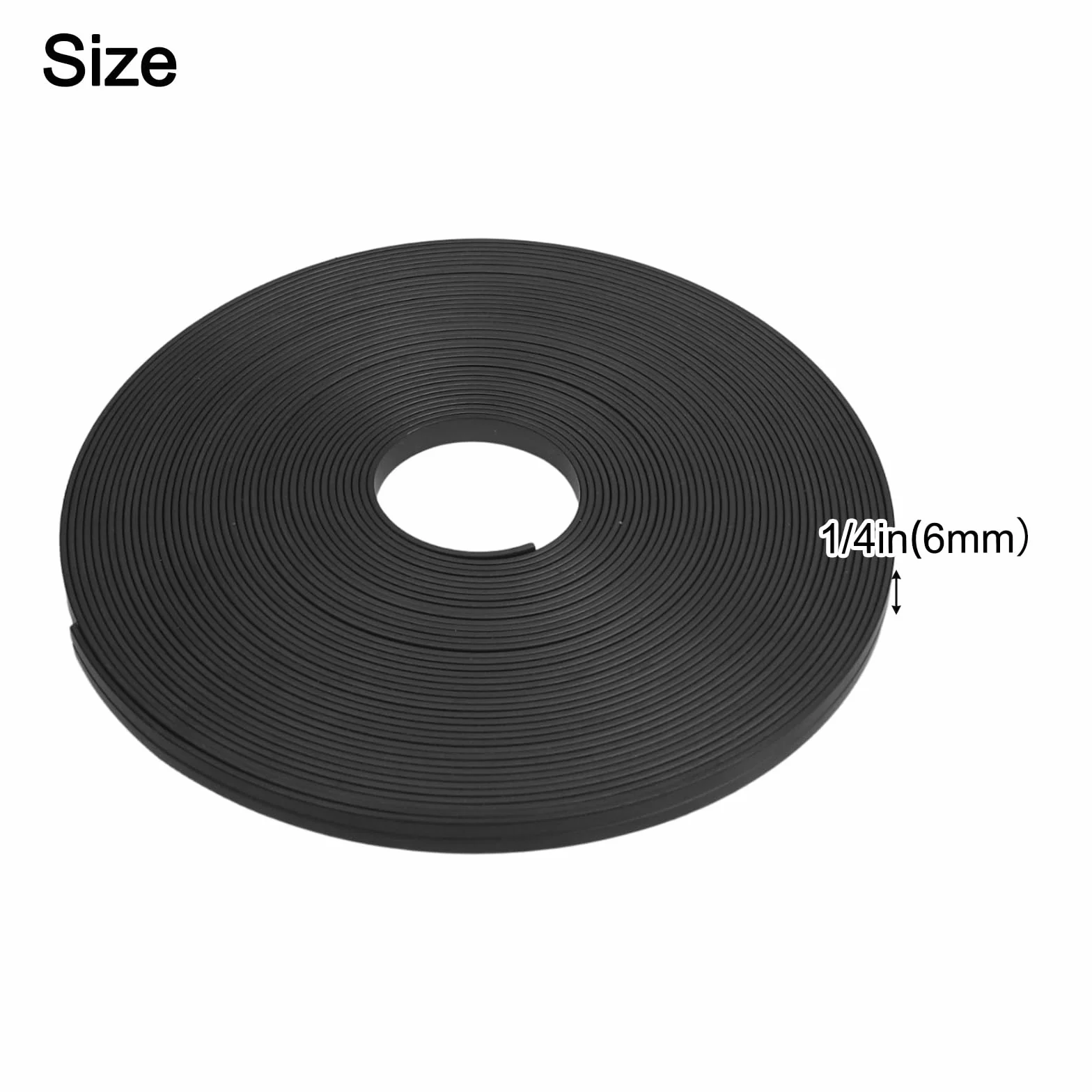 Ruban magnétique fin 6 mm 8 m pour tableau éducatif salle de classe bureau