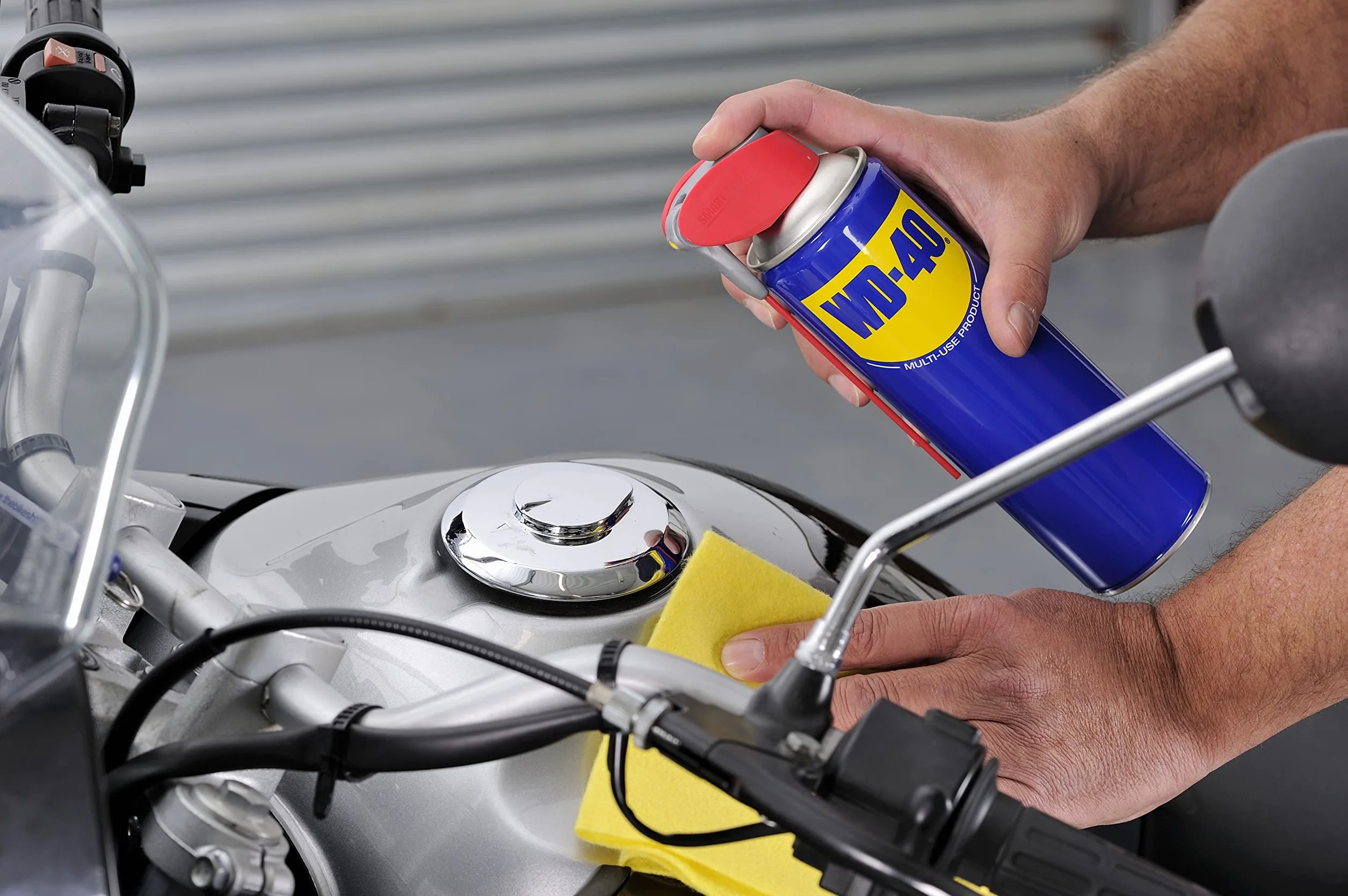 WD-40 Spray Multifonction Double Position 450 ml Sans Silicone Non Conducteur