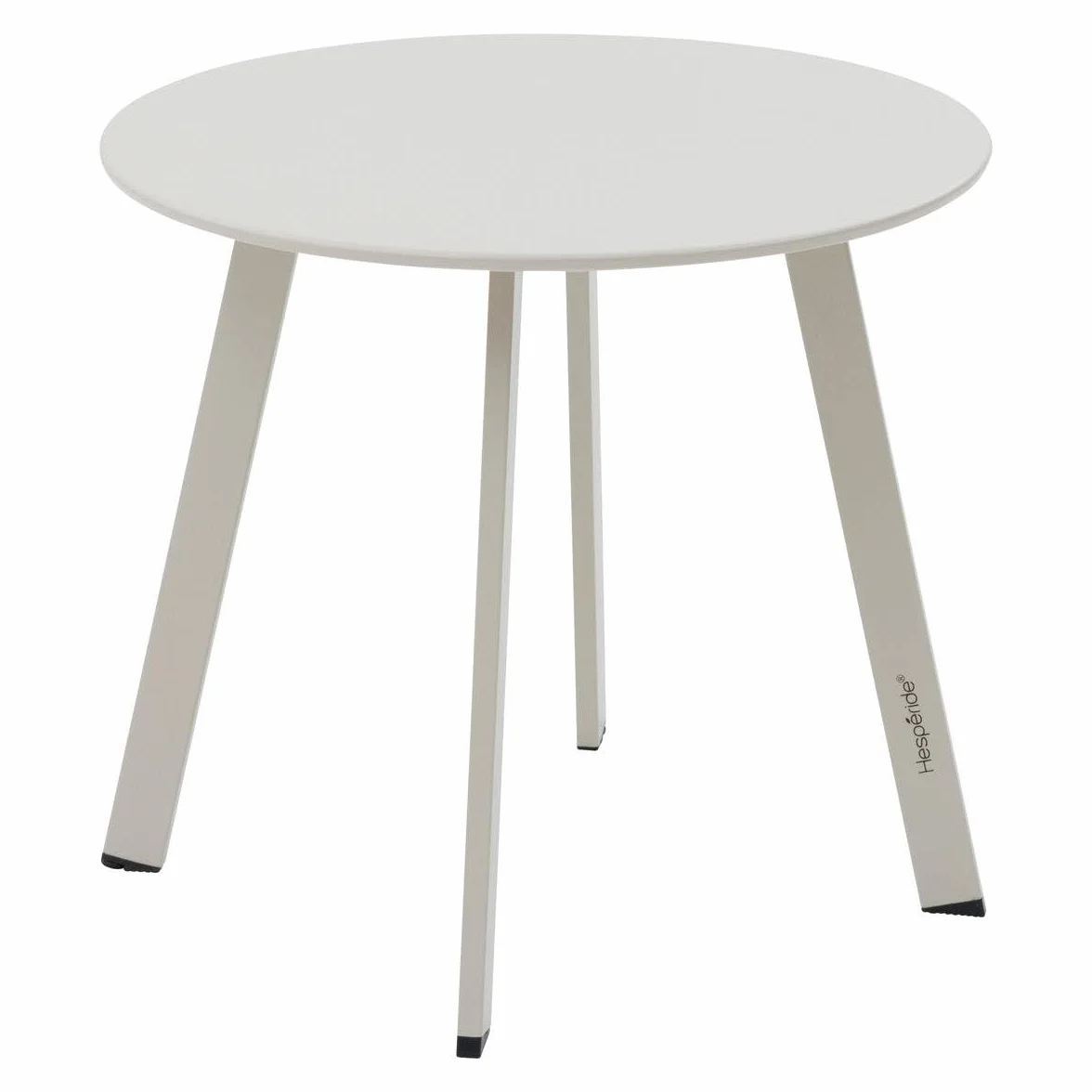 Table d'appoint de Jardin Ronde Hespéride Saona Argile 50 x 45cm Acier