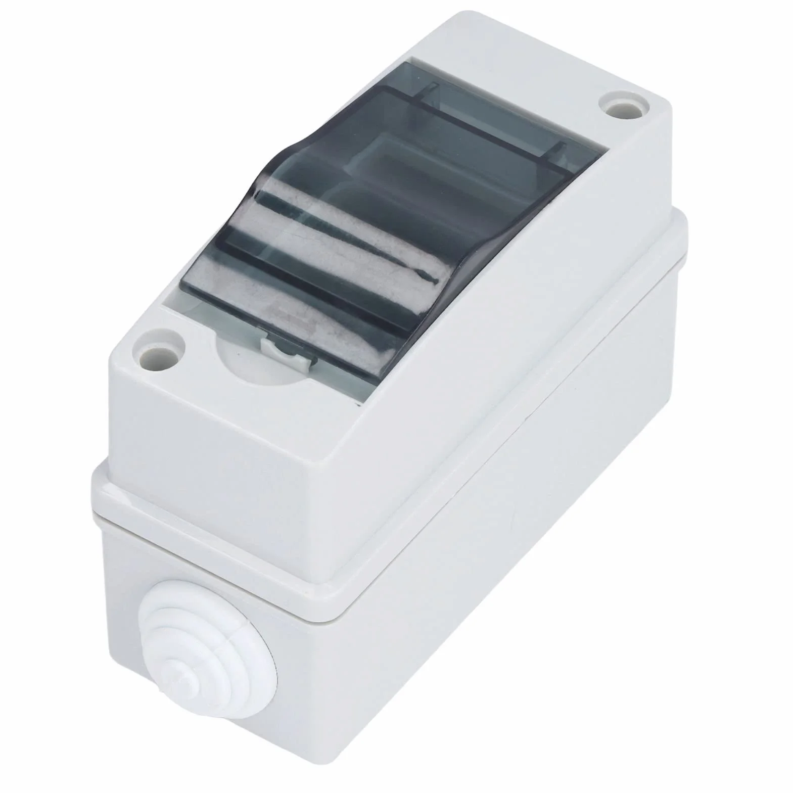 Boîte de Jonction Électronique IP66 avec Couvercle Transparent 125 x 55 x 90mm Plastique ABS PC