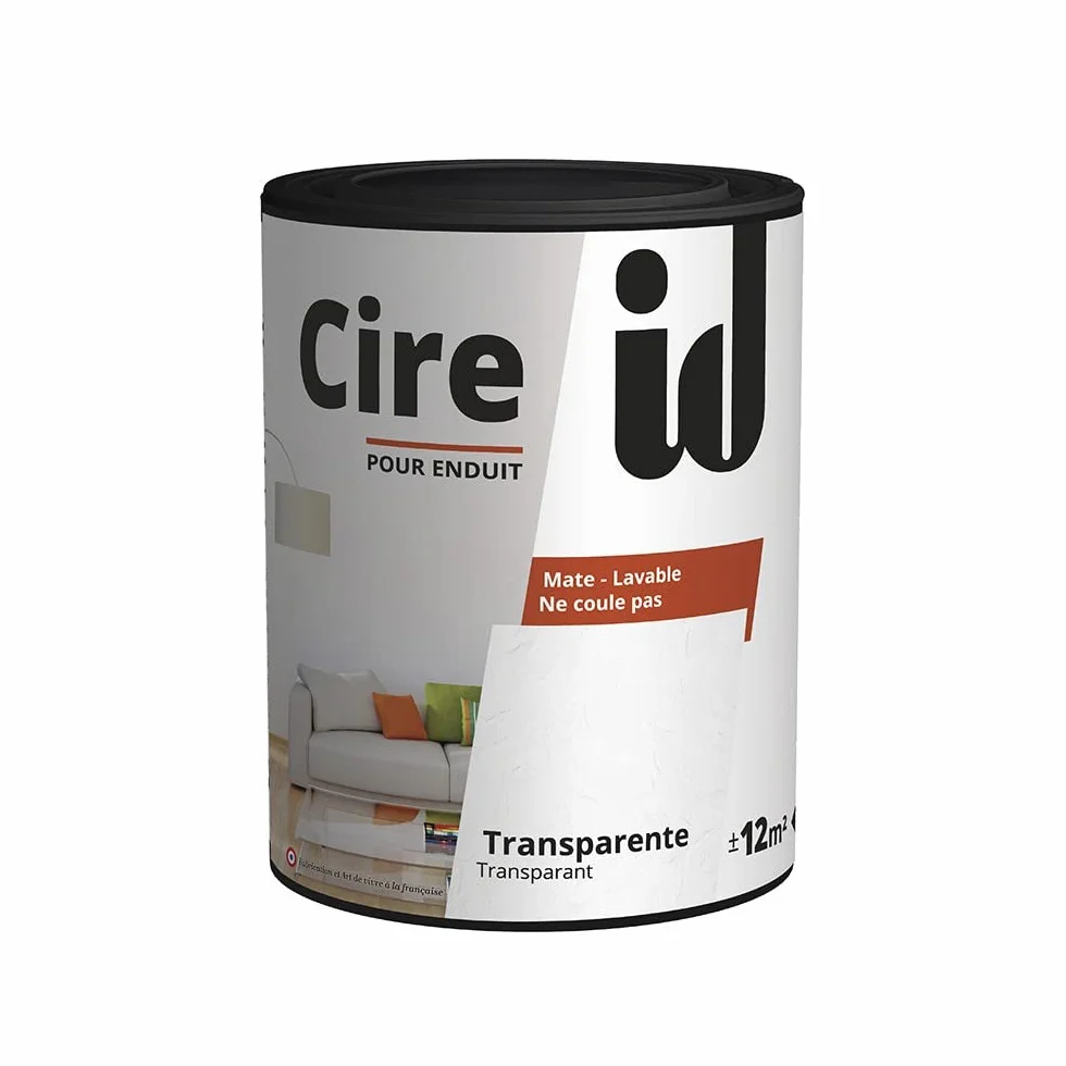 ID PARIS CIRE MURALE TRANSPARENTE 1L
