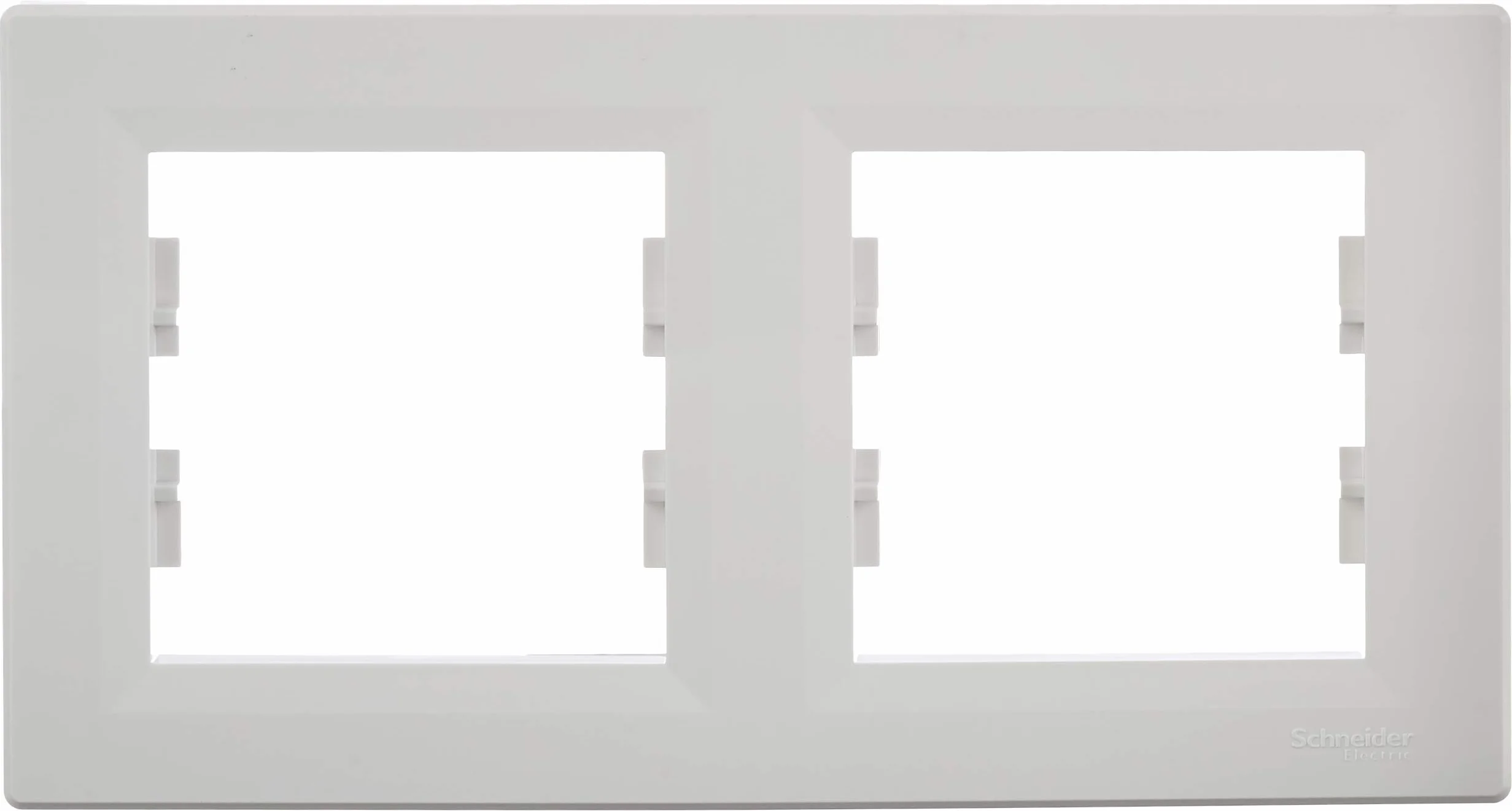 Schneider Electric Cadre 2 éléments Blanc