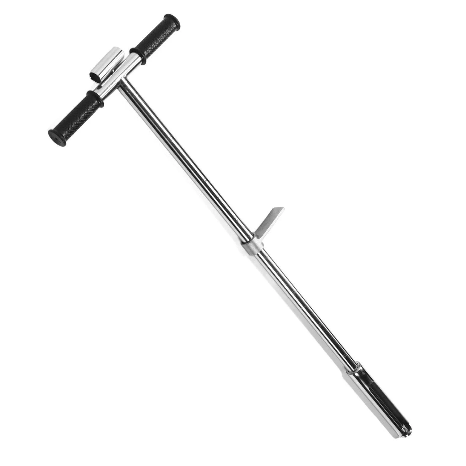 Sonde D'échantillonnage de Sol avec Pédale et Poignée, Sonde de Sol en Acier Inoxydable pour Test de Sol, Sonde de Sol de Jardinage, pour L'échantillonnage du Sol