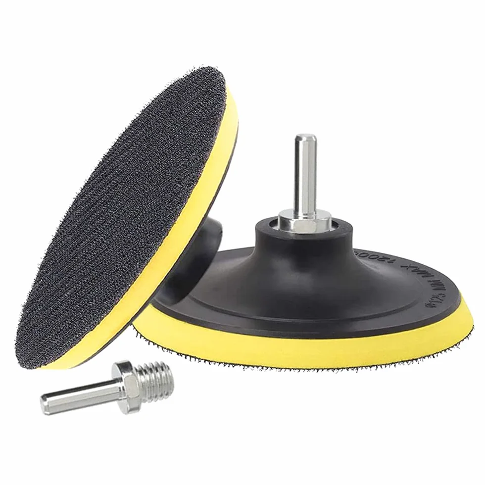 Mesee Lot de 2 Plateaux de Ponçage 125mm Disques Abrasifs M14 pour Meuleuse d'angle