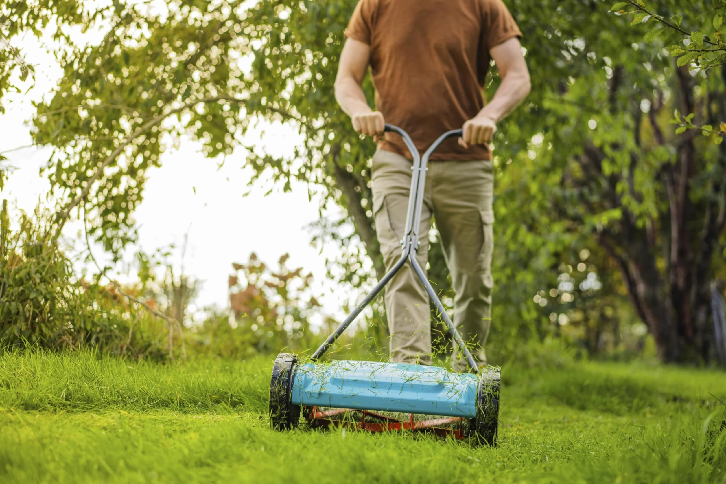 GARDENA Tondeuse Hélicoïdale 400 Classic 40 cm 200 m² Acier (4018-88)