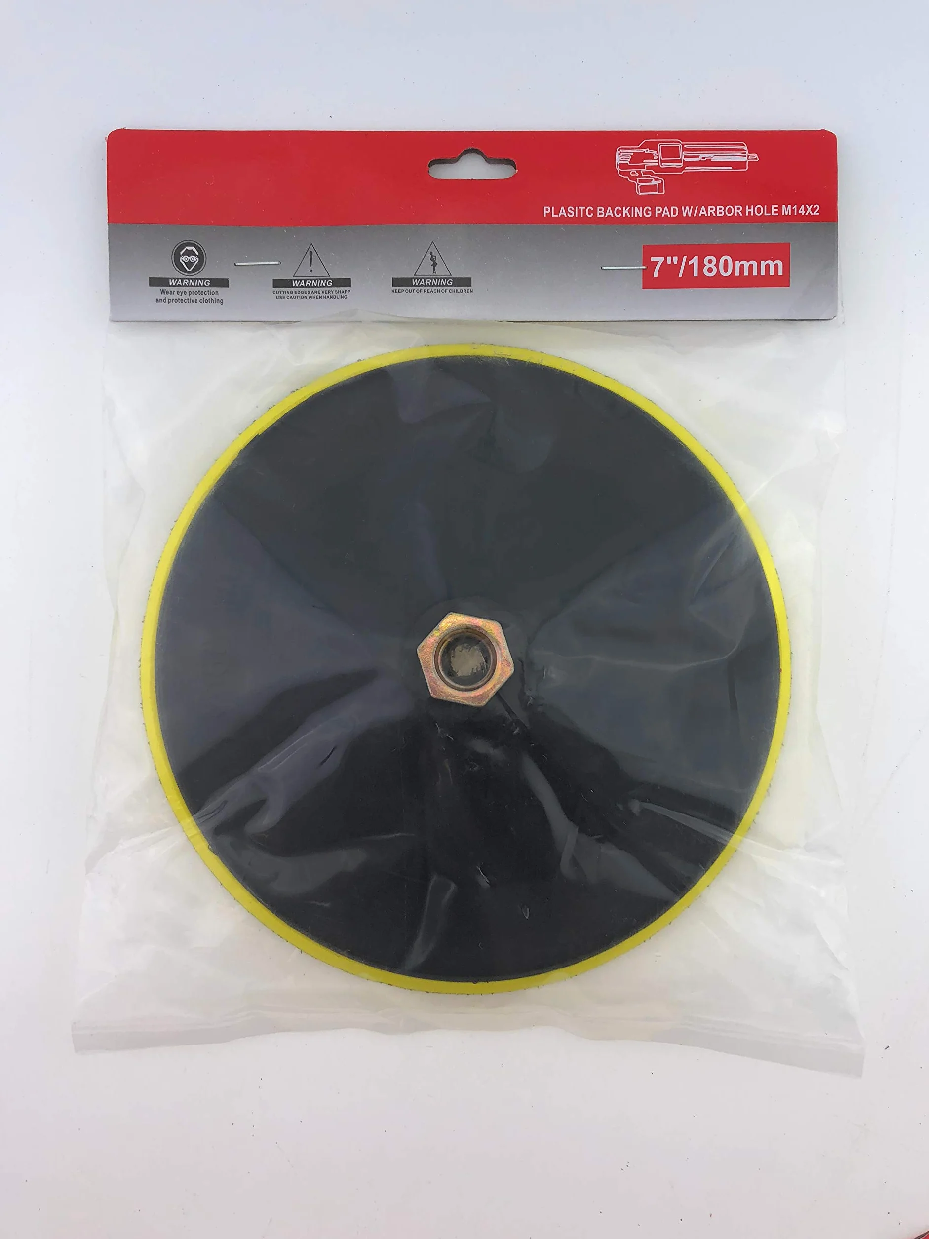 PRODIAMANT plateau de ponçage 180 mm M14 fixation crochet boucle meuleuse angle ponceuse disques abrasifs auto-agrippants