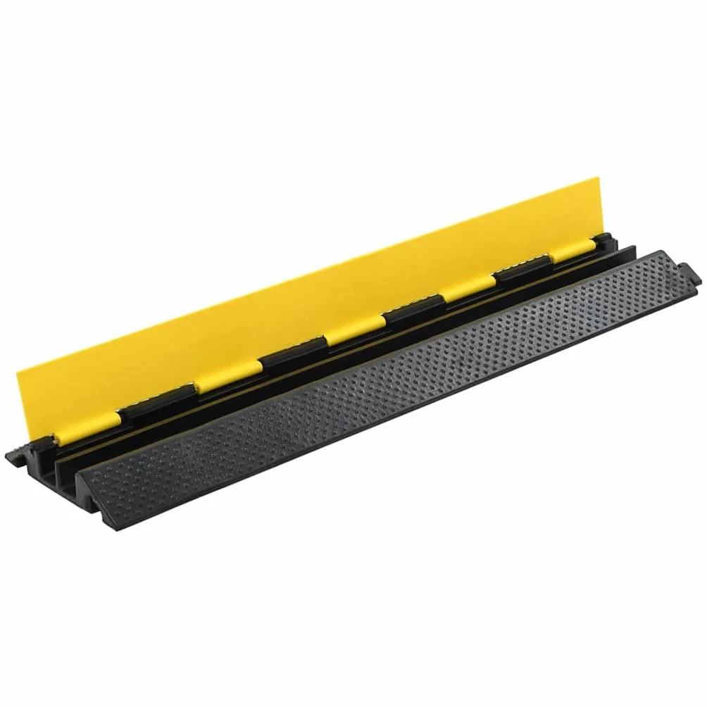 Rampe de Protection Câble 2 Canaux Caoutchouc 101,5 cm Signalisation