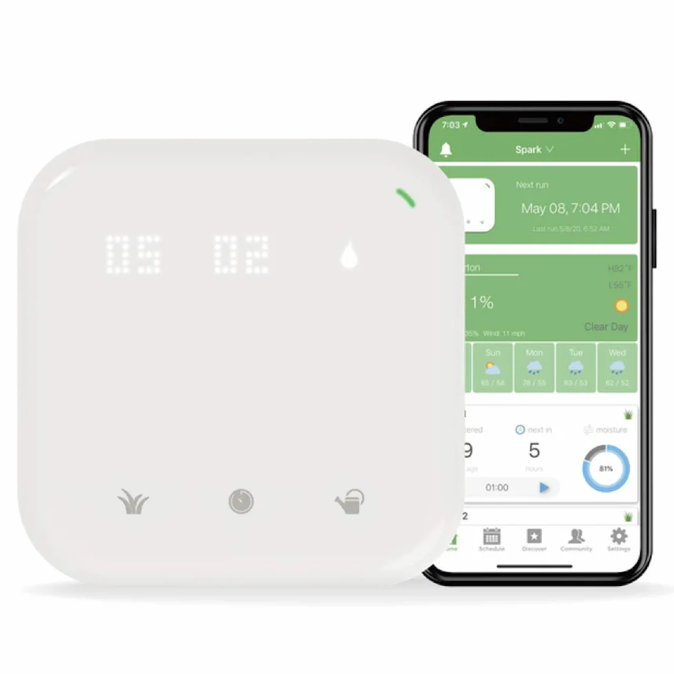Netro Spark contrôleur d'arroseur intelligent WiFi 8 zones