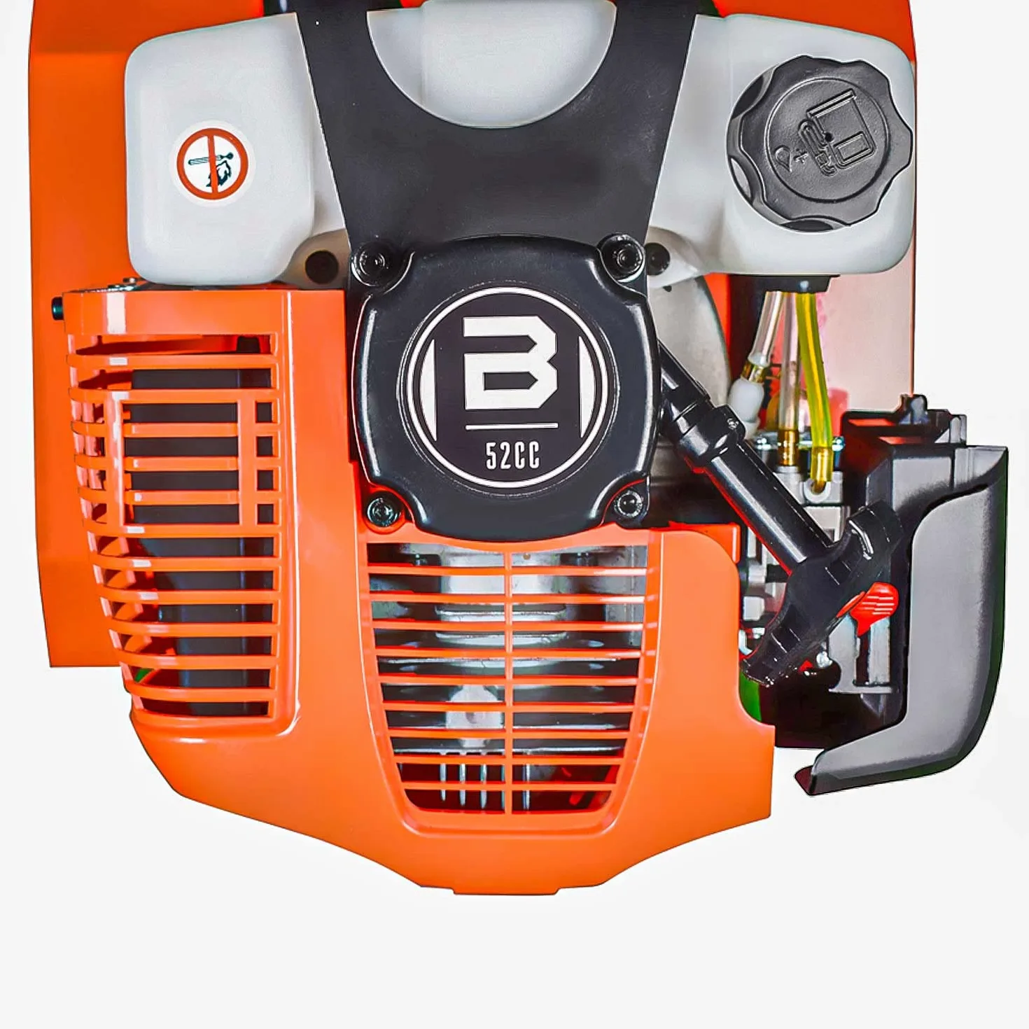 Motobineuse Motoculteur 2 Temps Compact 52Cc et 1,2Hp Largeur de Travail 30cm
