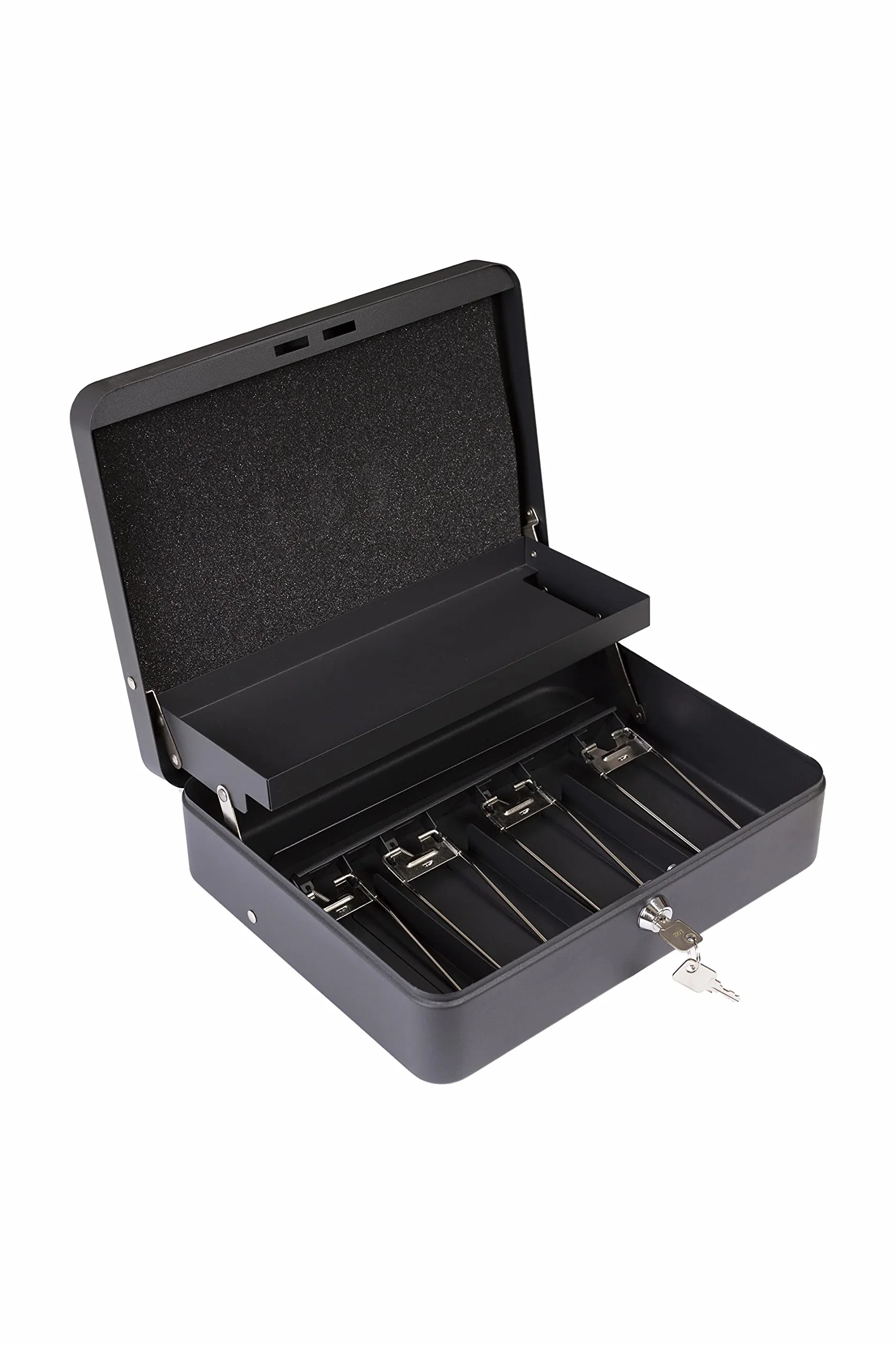 ARREGUI Caisse à monnaie C9244-EUR coffre fort portatif acier 30 cm Noir