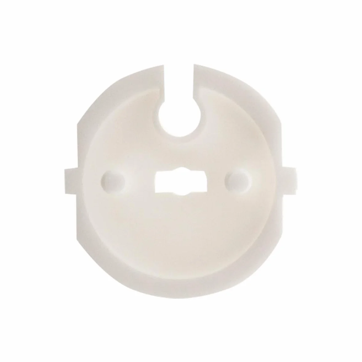 Zenitech Lot de 3 Caches Prises 2P+T Blanc avec Clef