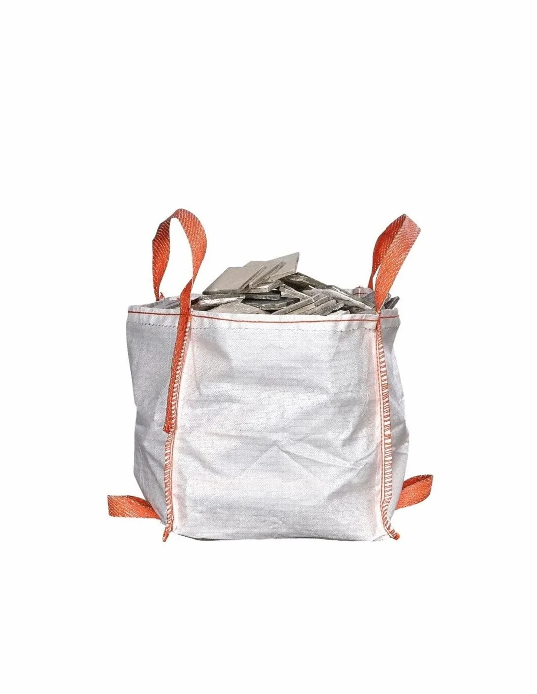 Mini Big Bag 500 kg 45x45x45 cm Lot de 10 Sac à Gravats