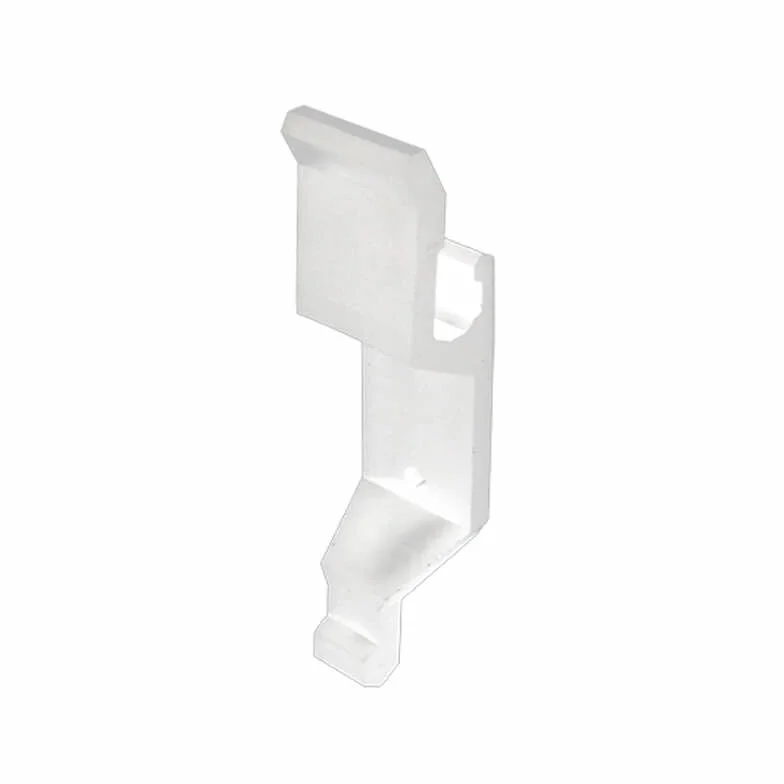 Support de poignée d'Espagnolette Composite Blanc Gache à Visser pour Volet Battant