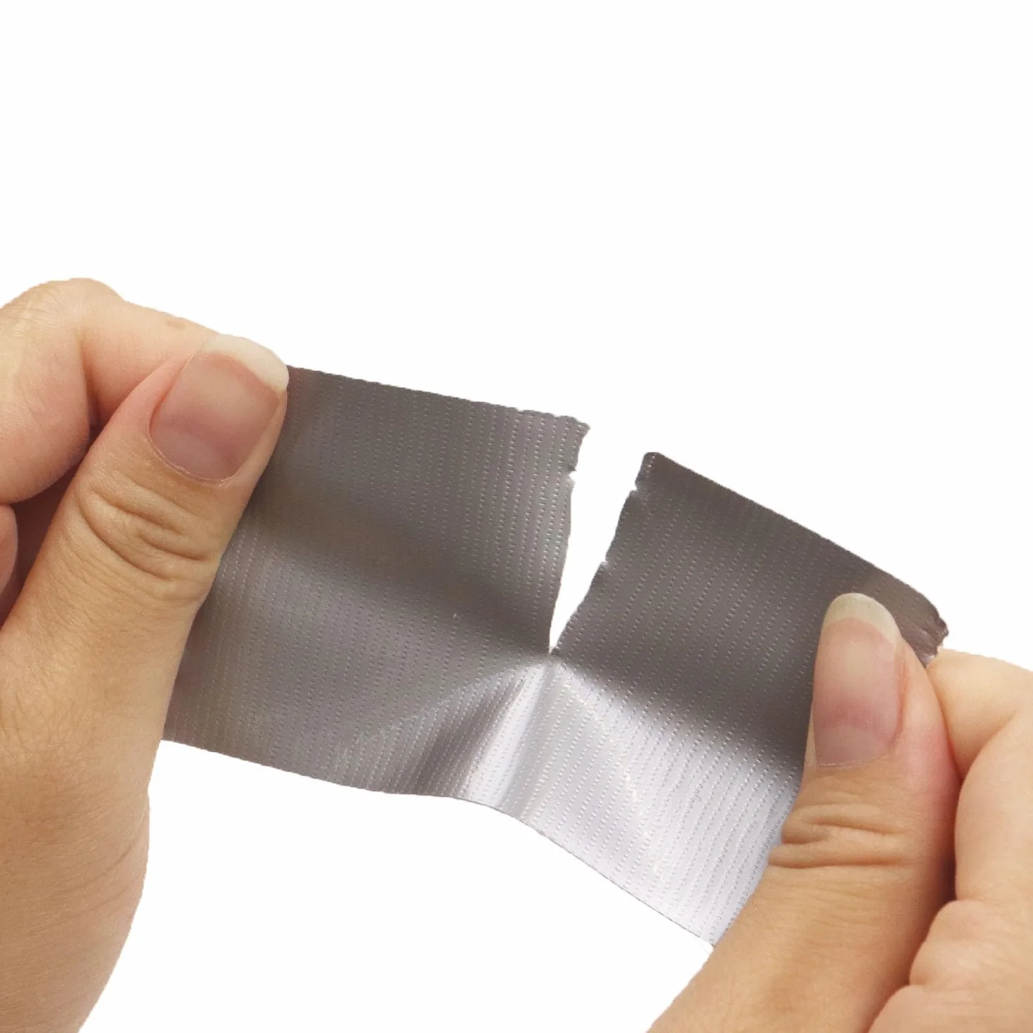Lot de 3 rubans adhésifs en tissu argenté 50 mm x 27,4 m, ruban adhésif toilé gris ultra résistant, heavy duty duct tape