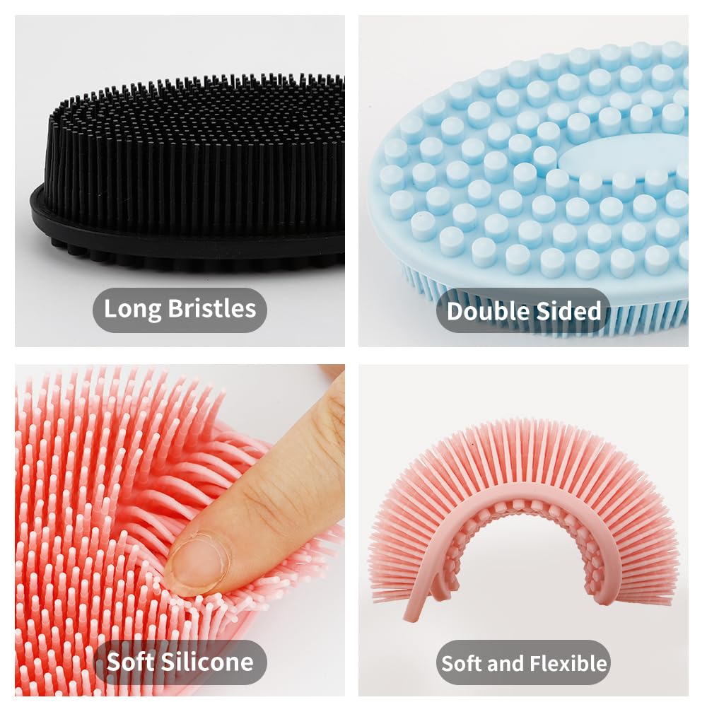 Gentle Silicone Body and Scalp Exfoliator