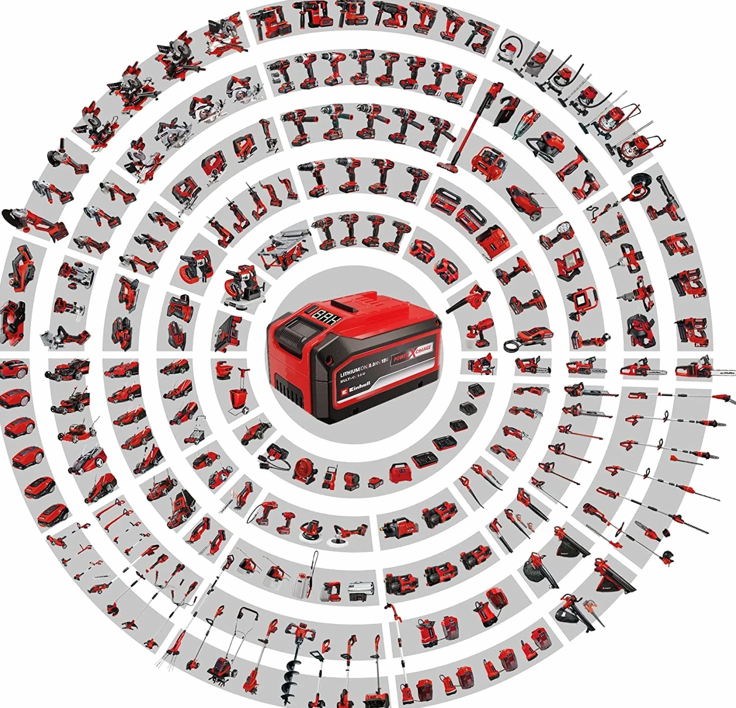 Einhell GE-WS 18/35 Li-Solo Power X-Change Pulvérisateur à Pression sans Fil 18V Pompe Automatique Réservoir Transparent