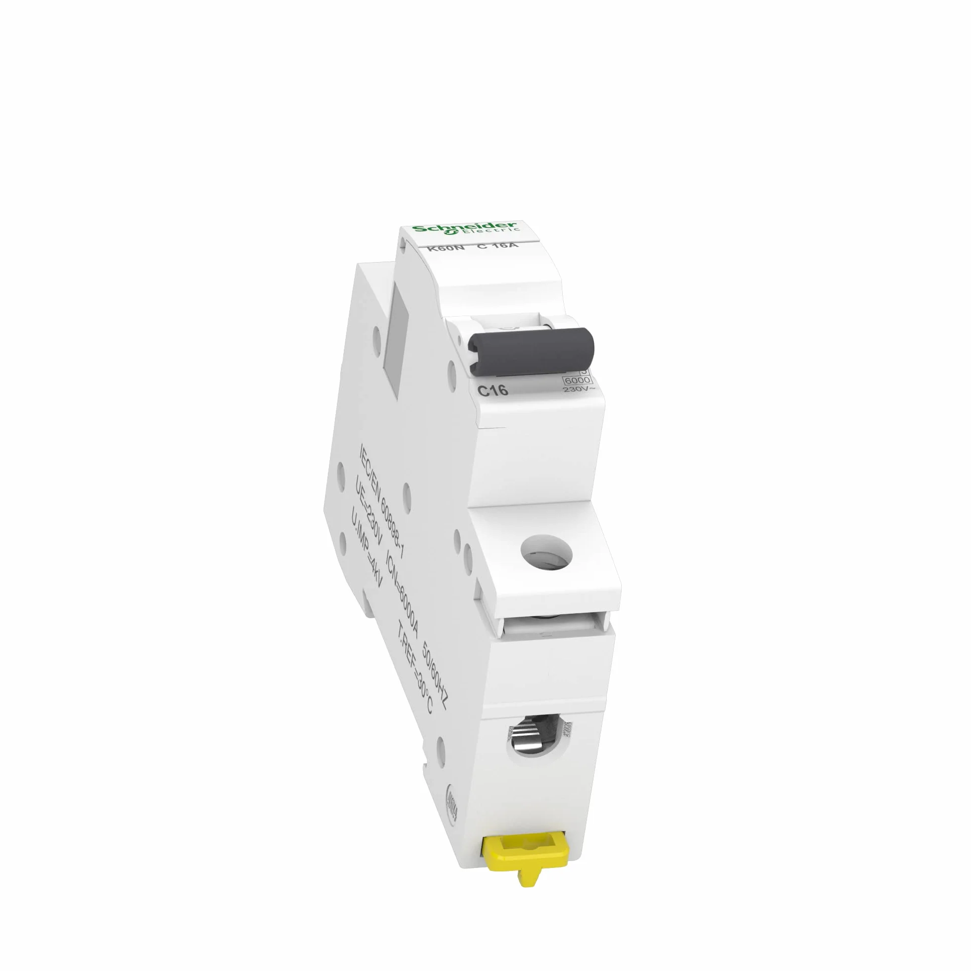 Schneider Electric Disjoncteur K60N 1 pôle 16 A C 6 kA A9K02116