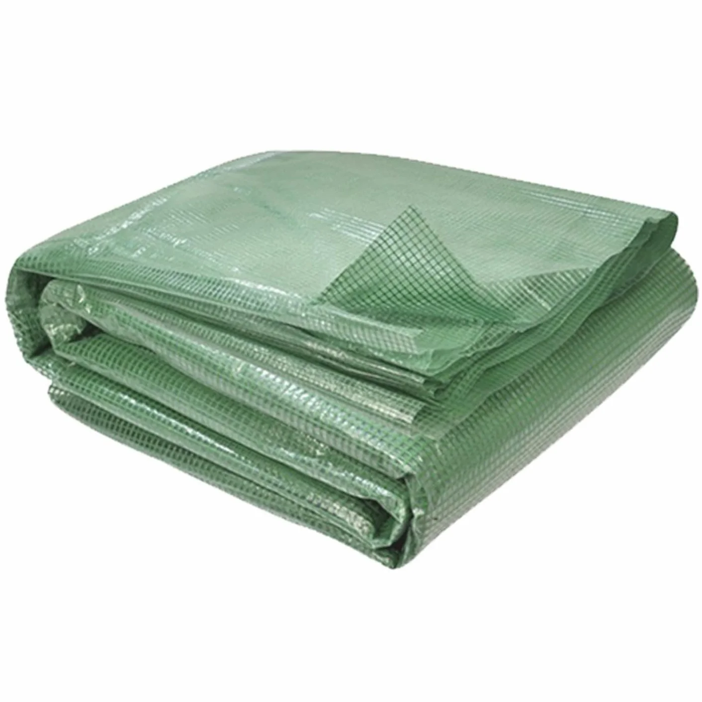 Probache - Bâche de Rechange 130 GR/m² pour Serre Tunnel 18m² Verte CRIMÉE